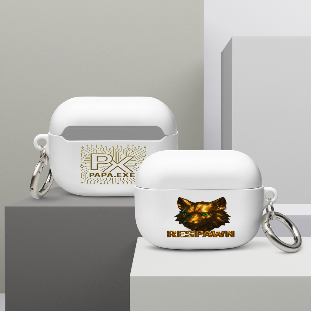 Rubber Case für AirPods® Pro | Goldie Respawn Wolf