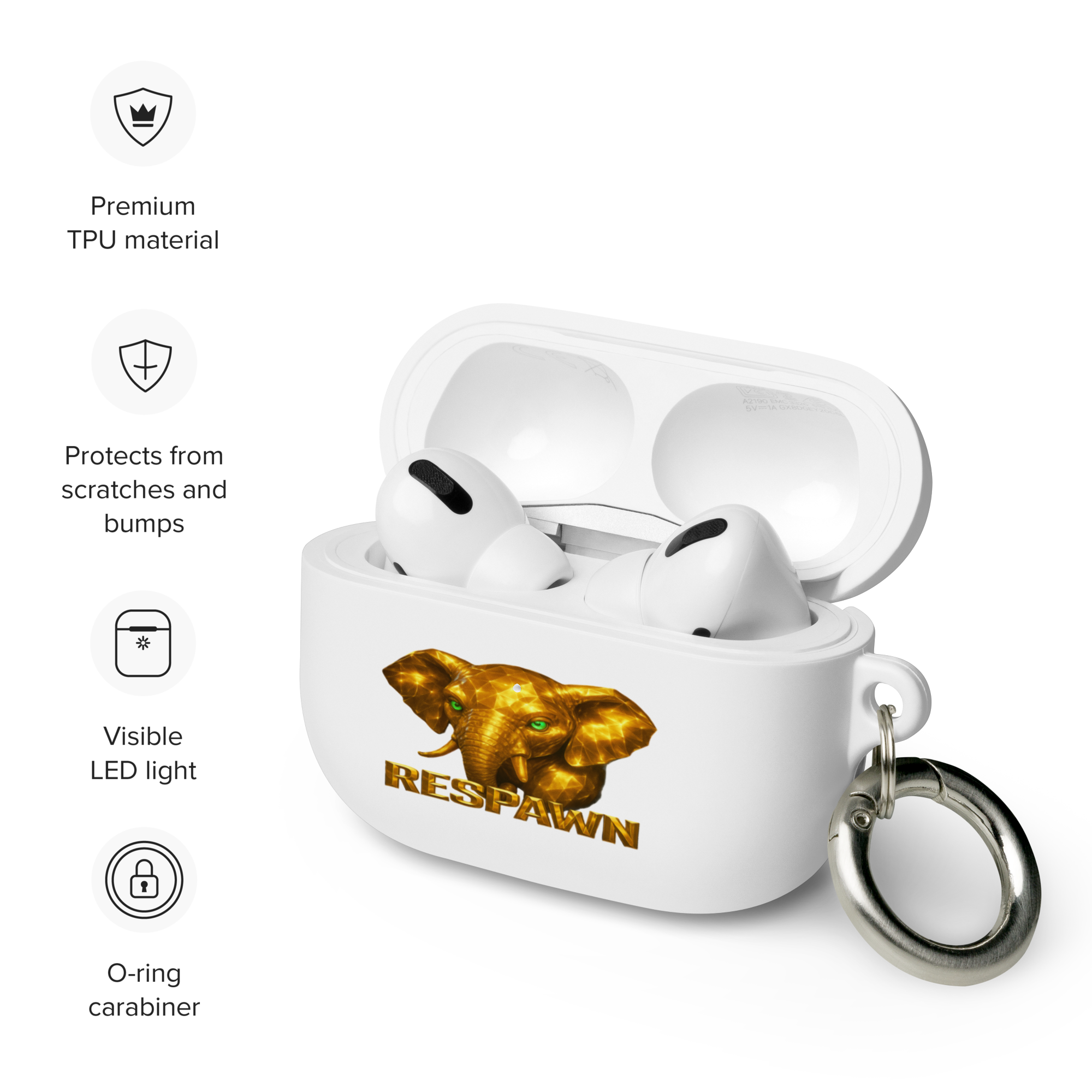 Rubber Case für AirPods® Pro | Goldie Respawn Dumbo