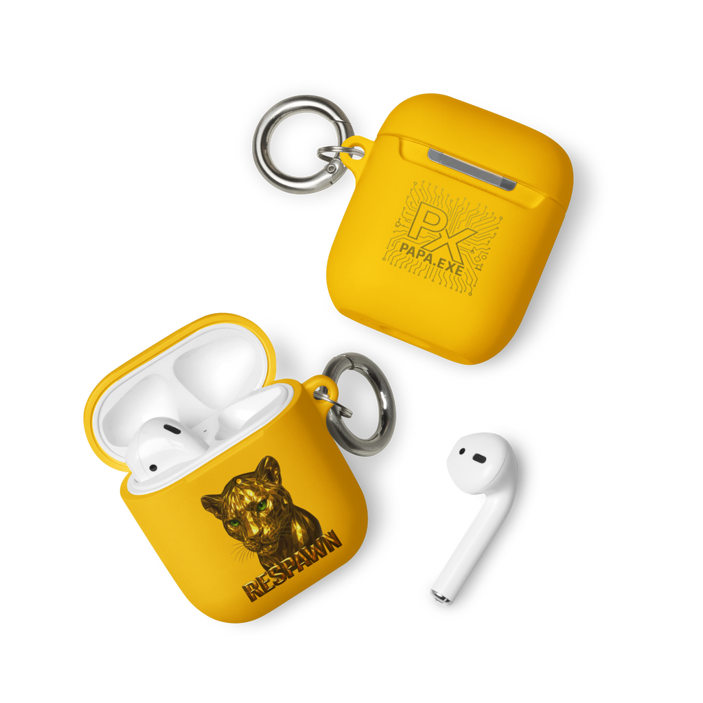 Rubber Case für AirPods® | Goldie Respawn Tiger