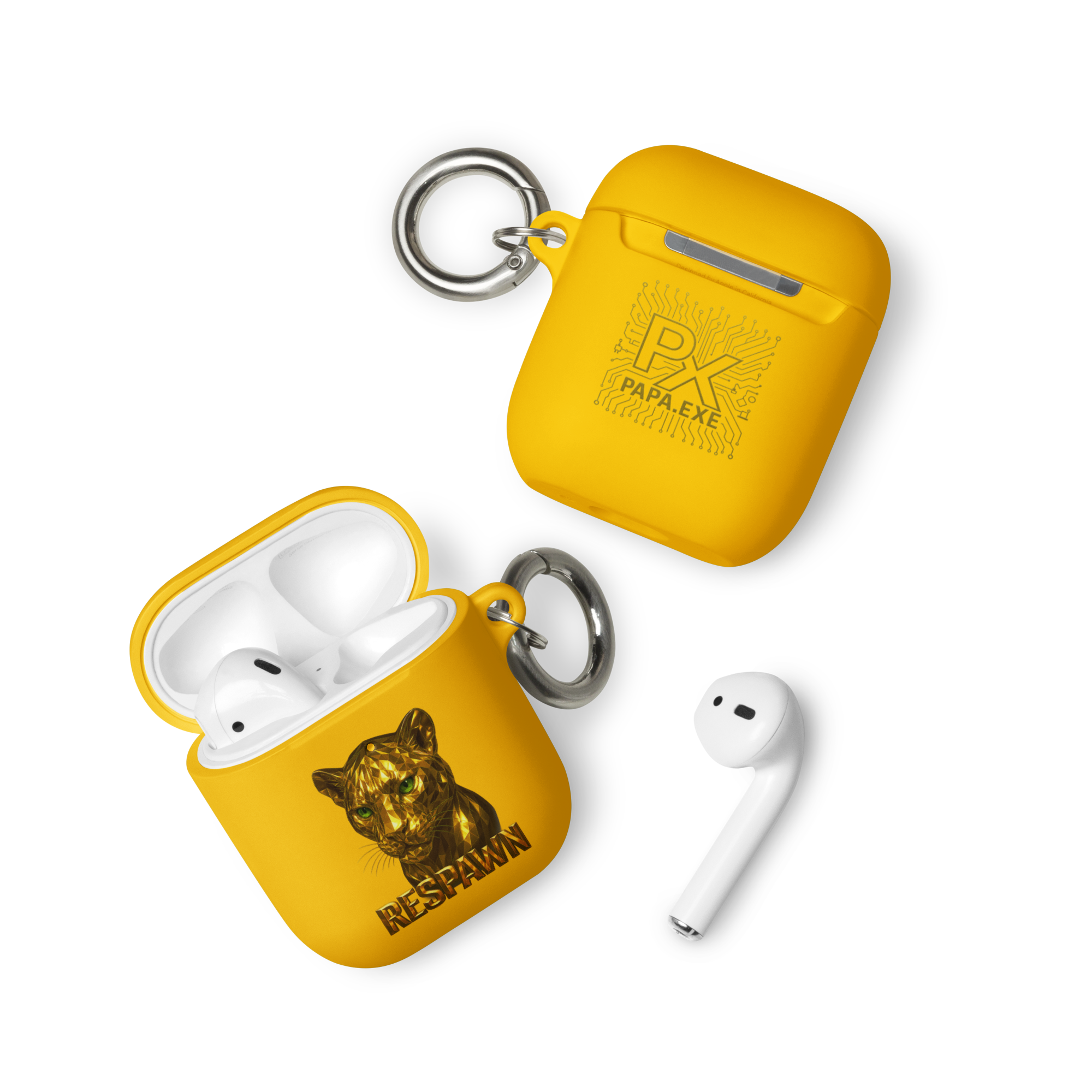 Rubber Case für AirPods® Pro | Goldie Respawn Tiger