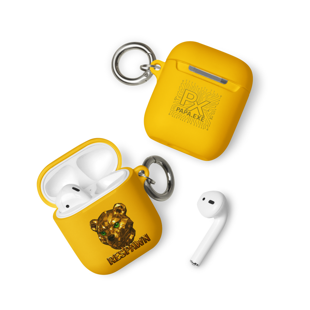 Rubber Case für AirPods® | Goldie Respawn Ted