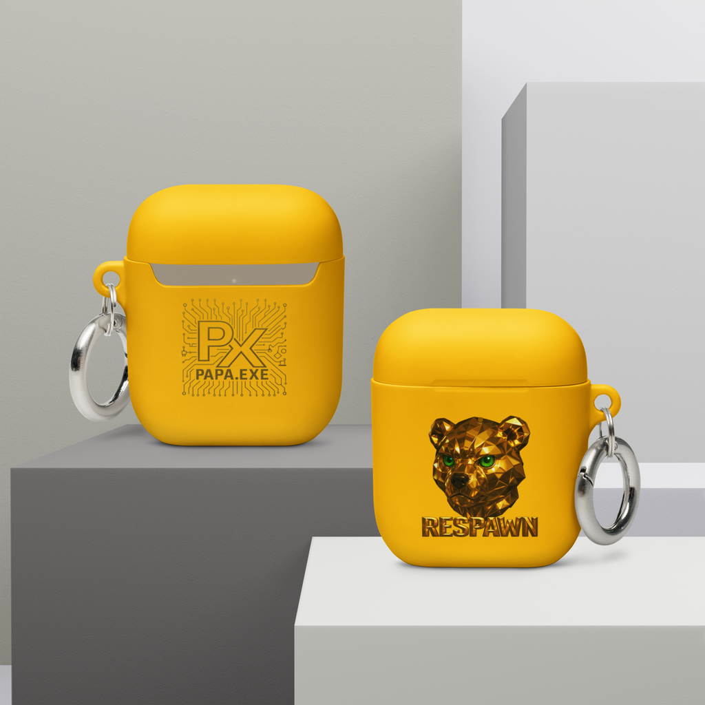 Rubber Case für AirPods® | Goldie Respawn Ted