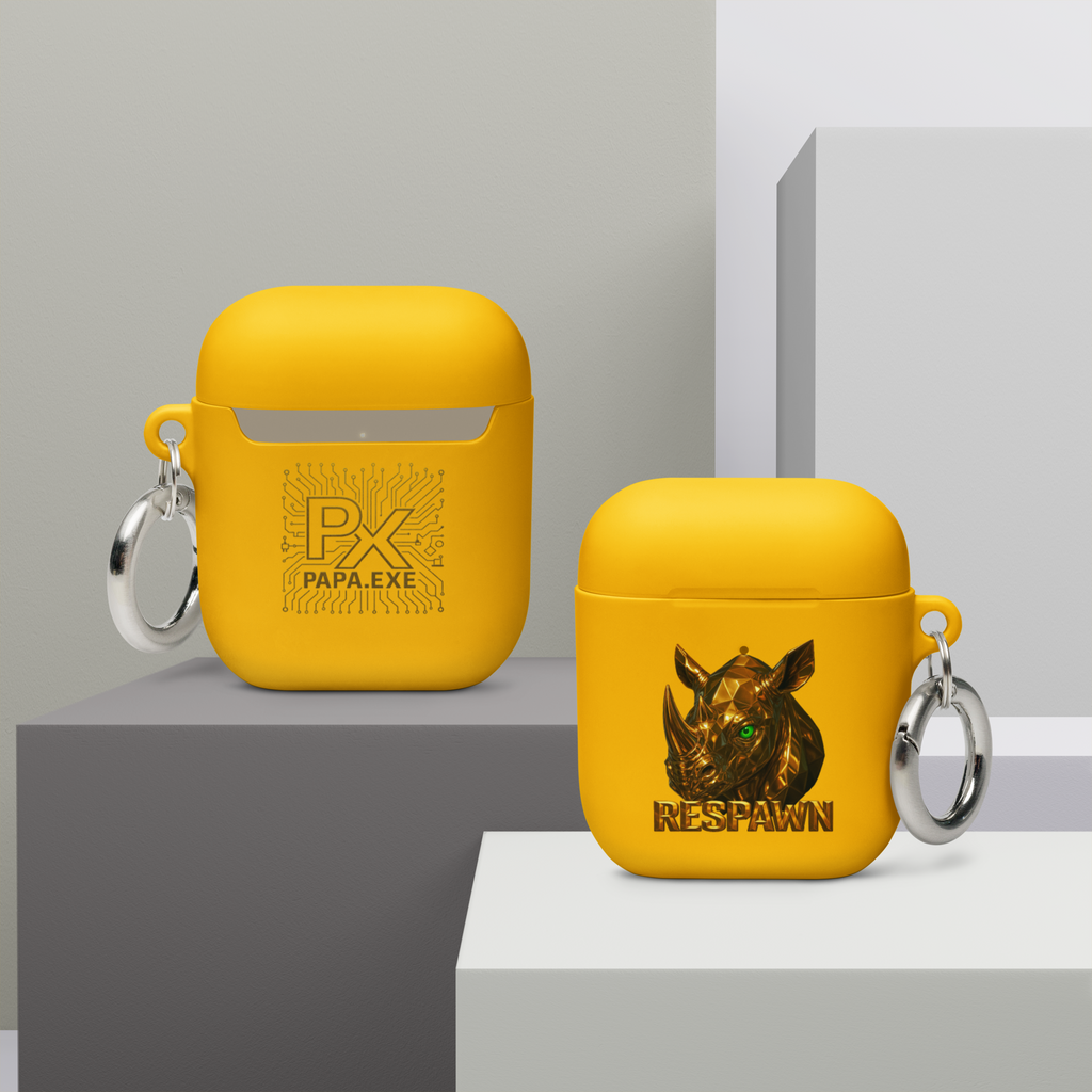 Rubber Case für AirPods® | Goldie Respawn Rhino
