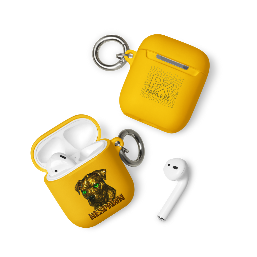 Rubber Case für AirPods® | Goldie Respawn Pit