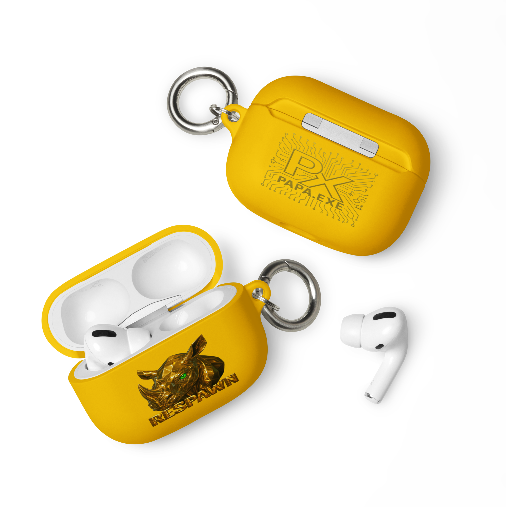 Rubber Case für AirPods® Pro | Goldie Respawn Rhino
