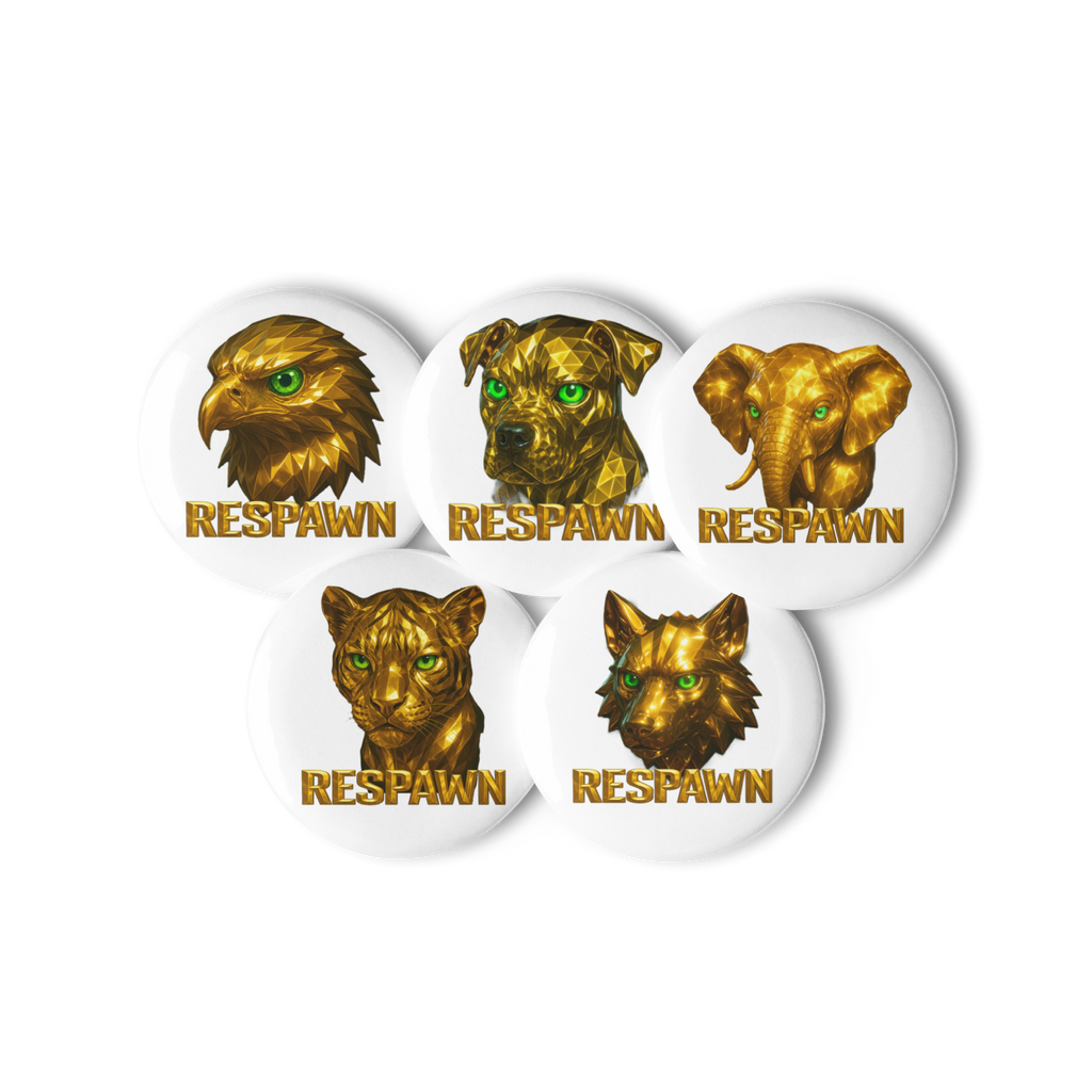 Kleine Pin Buttons | Goldie Set 1