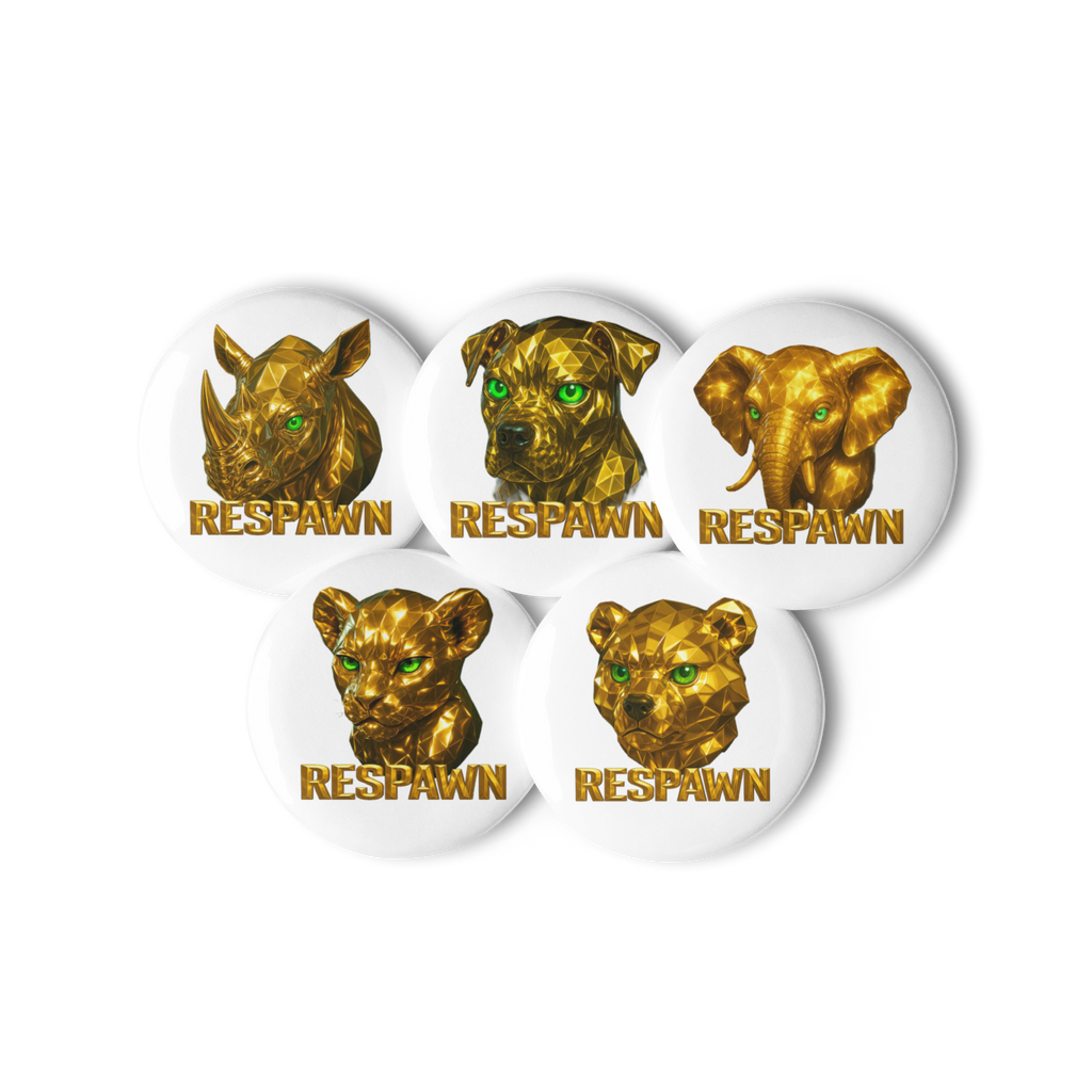 Kleine Pin Buttons | Goldie Set 2