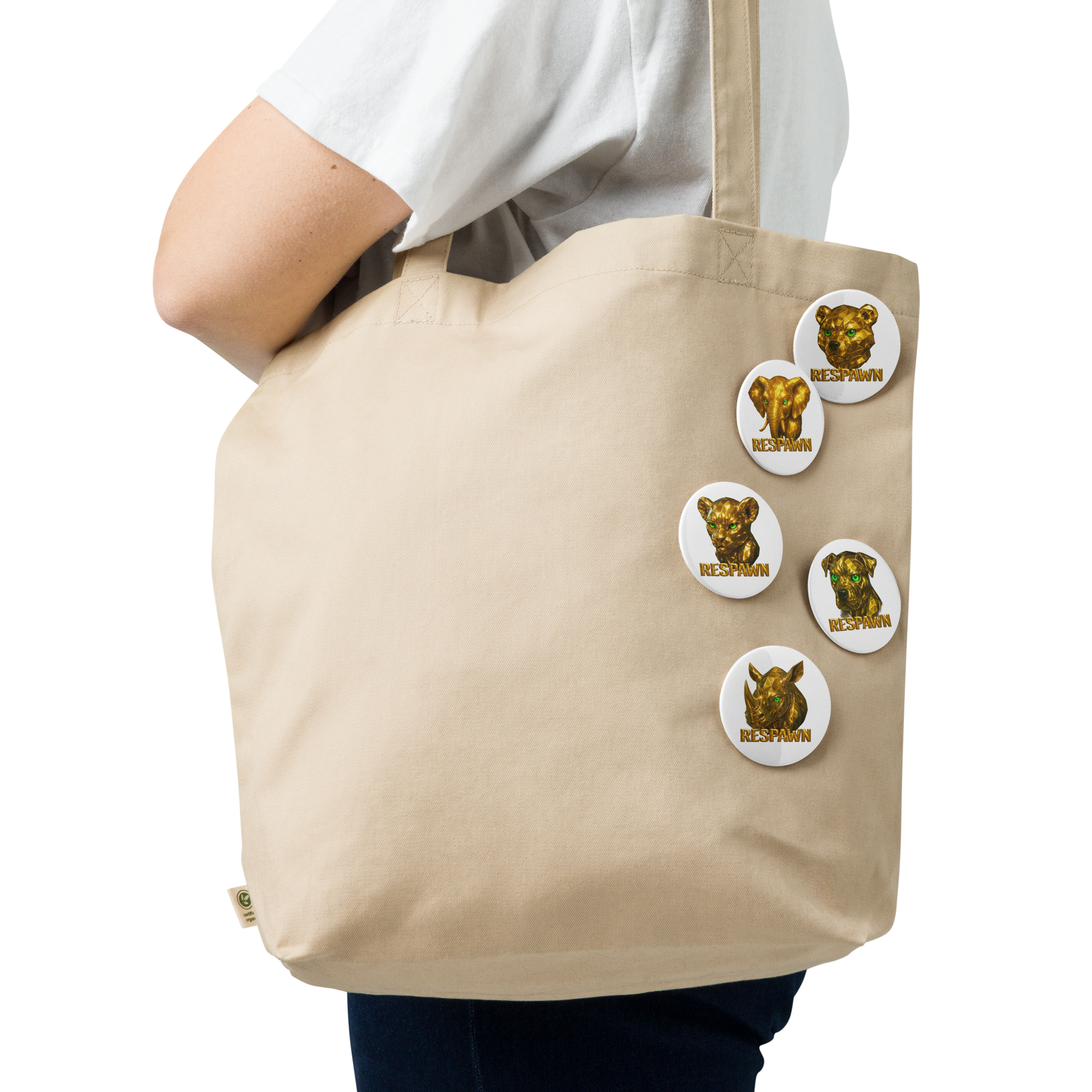 Große Pin Buttons | Goldie Set 2