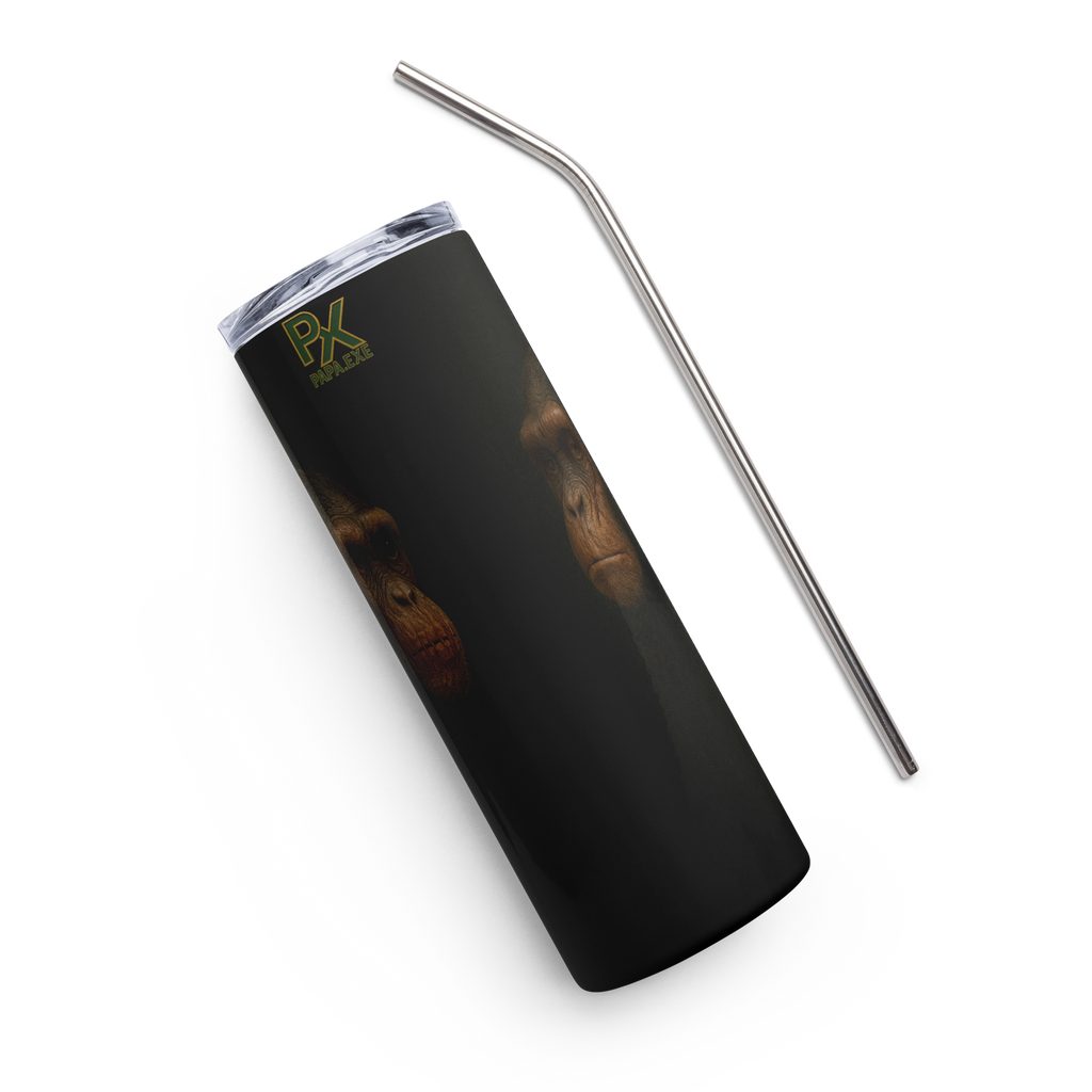 Edelstahlbecher | Bloodline Affen-Trio | Kikazaru · Mizaru · Iwazaru