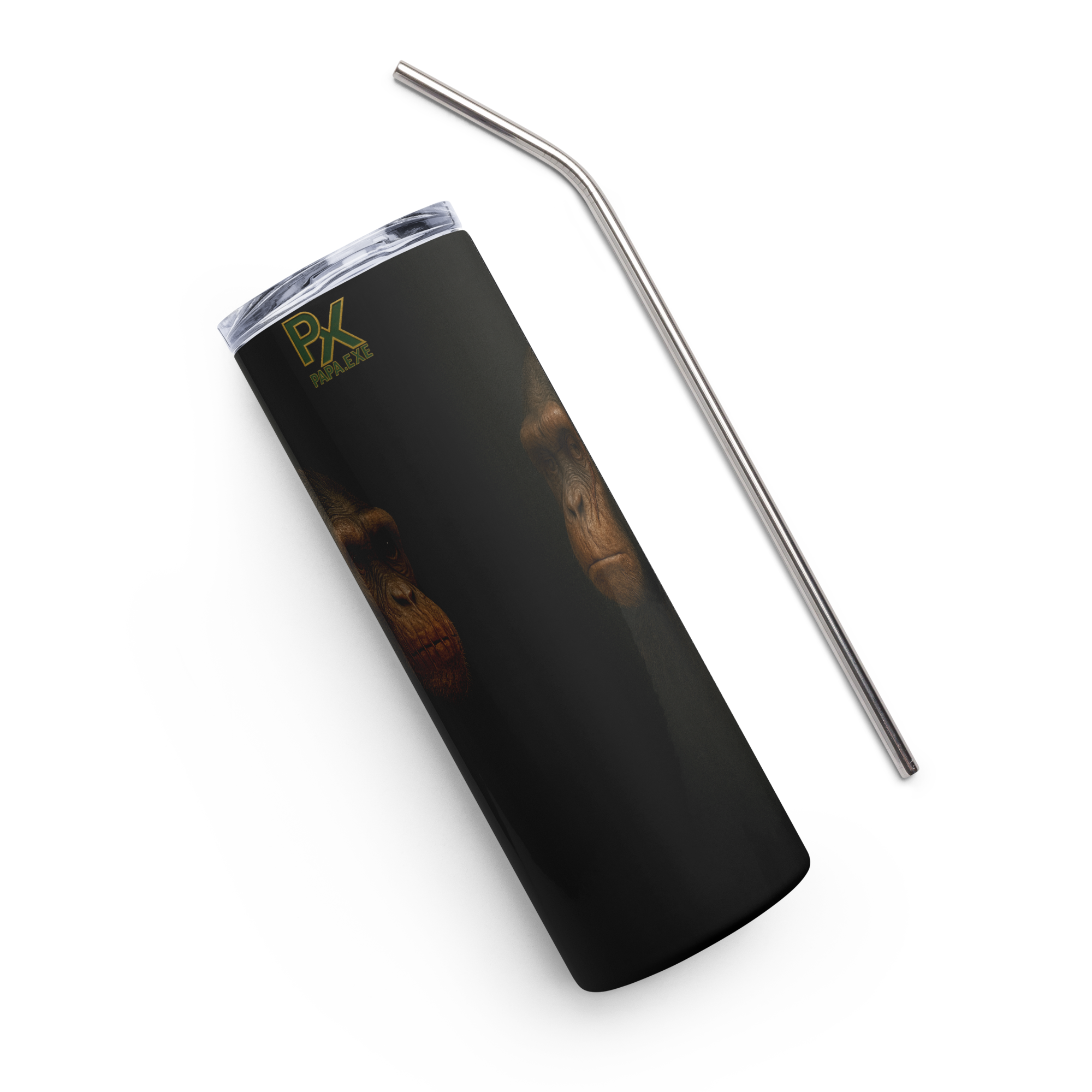 Edelstahlbecher | Bloodline Affen-Trio | Kikazaru · Mizaru · Iwazaru