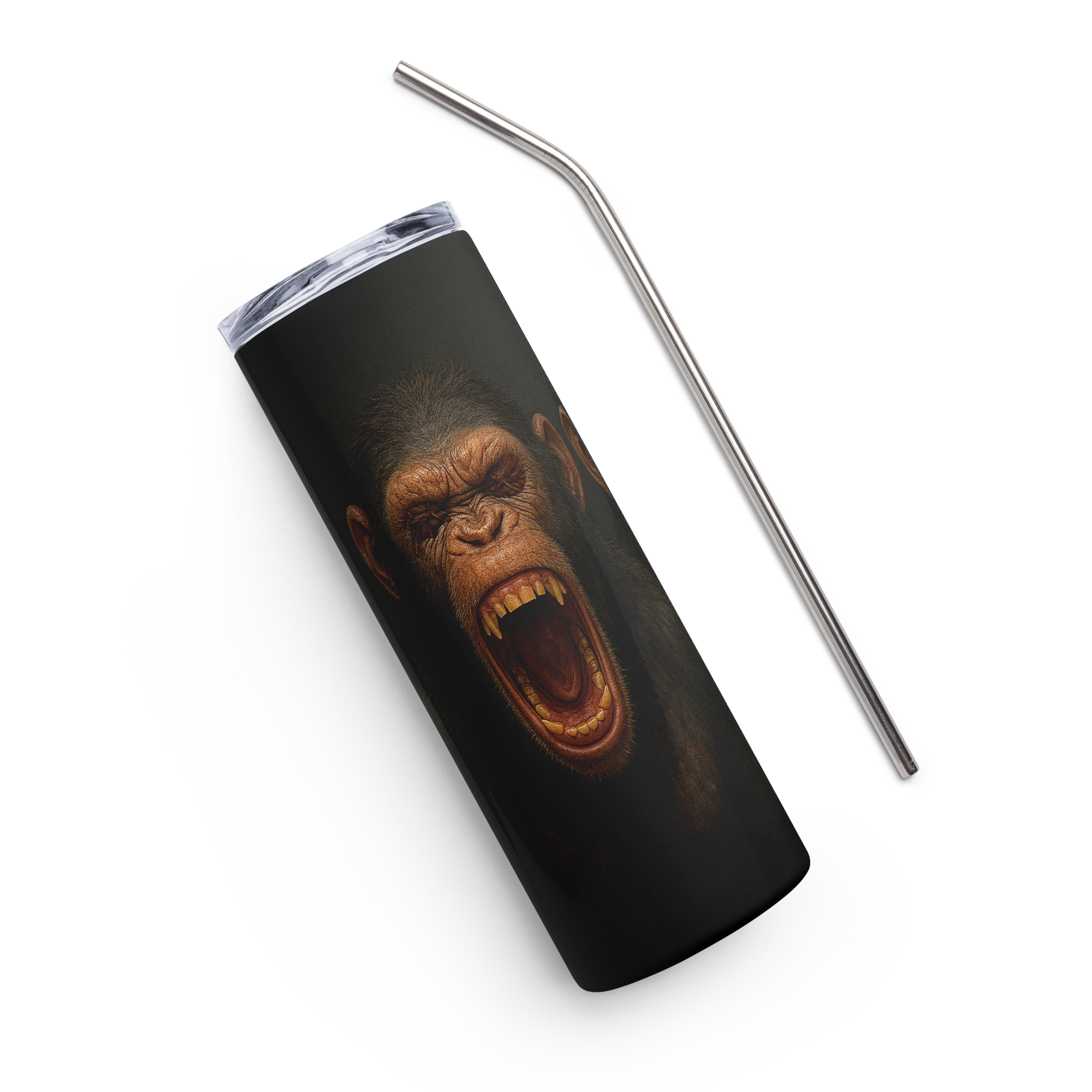 Edelstahlbecher | Bloodline Affen-Trio | Kikazaru · Mizaru · Iwazaru