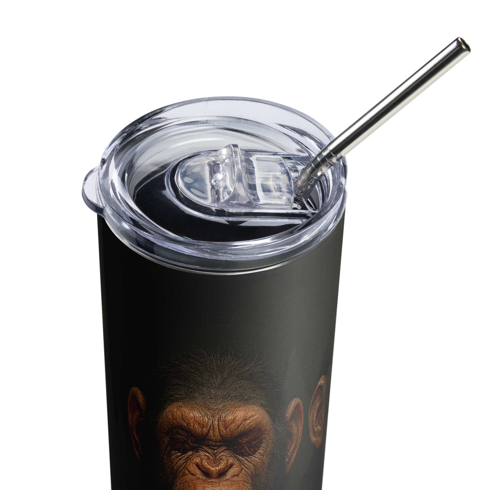 Edelstahlbecher | Bloodline Affen-Trio | Kikazaru · Mizaru · Iwazaru