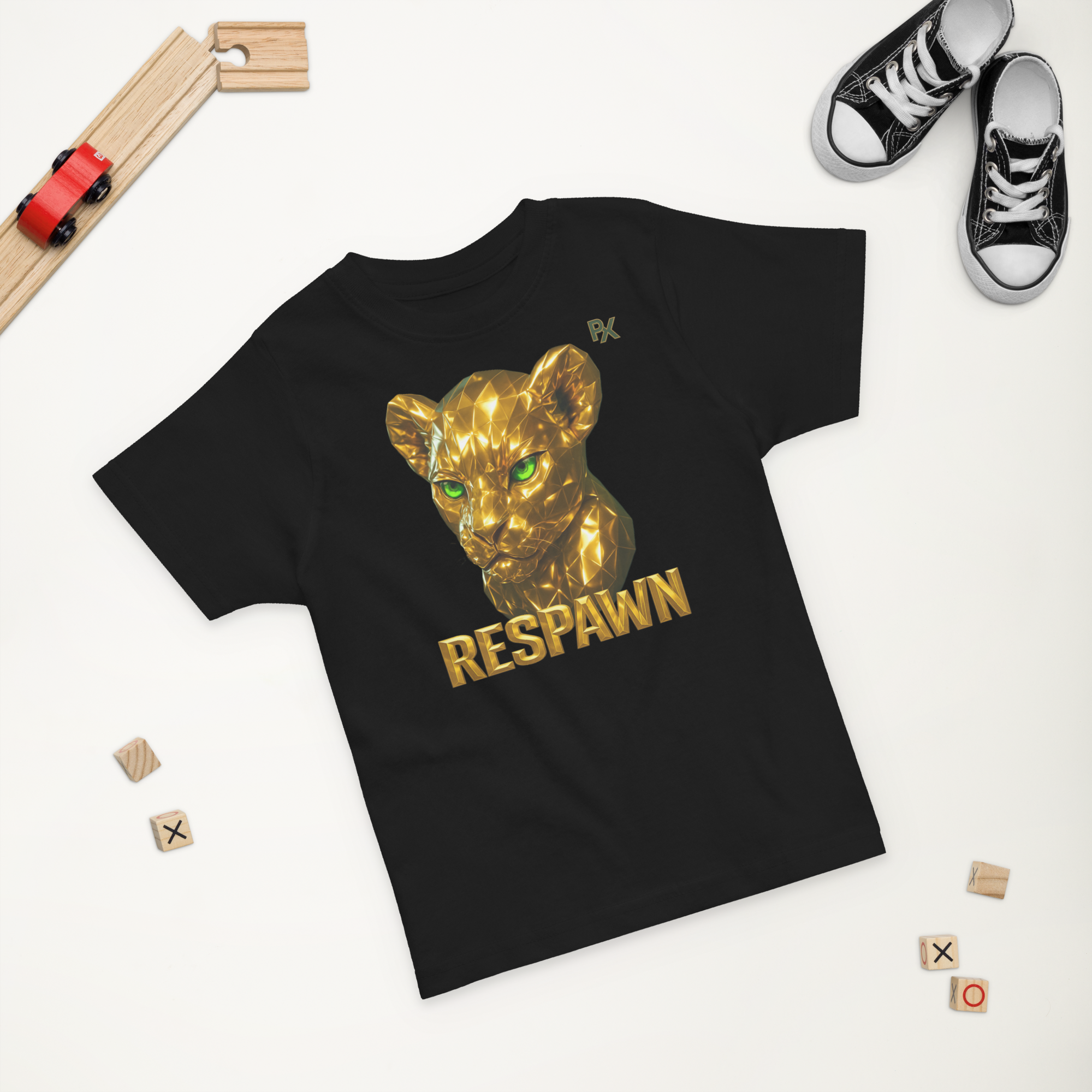 Premium Kleinkind T-Shirt | Goldie Respawn Löwe