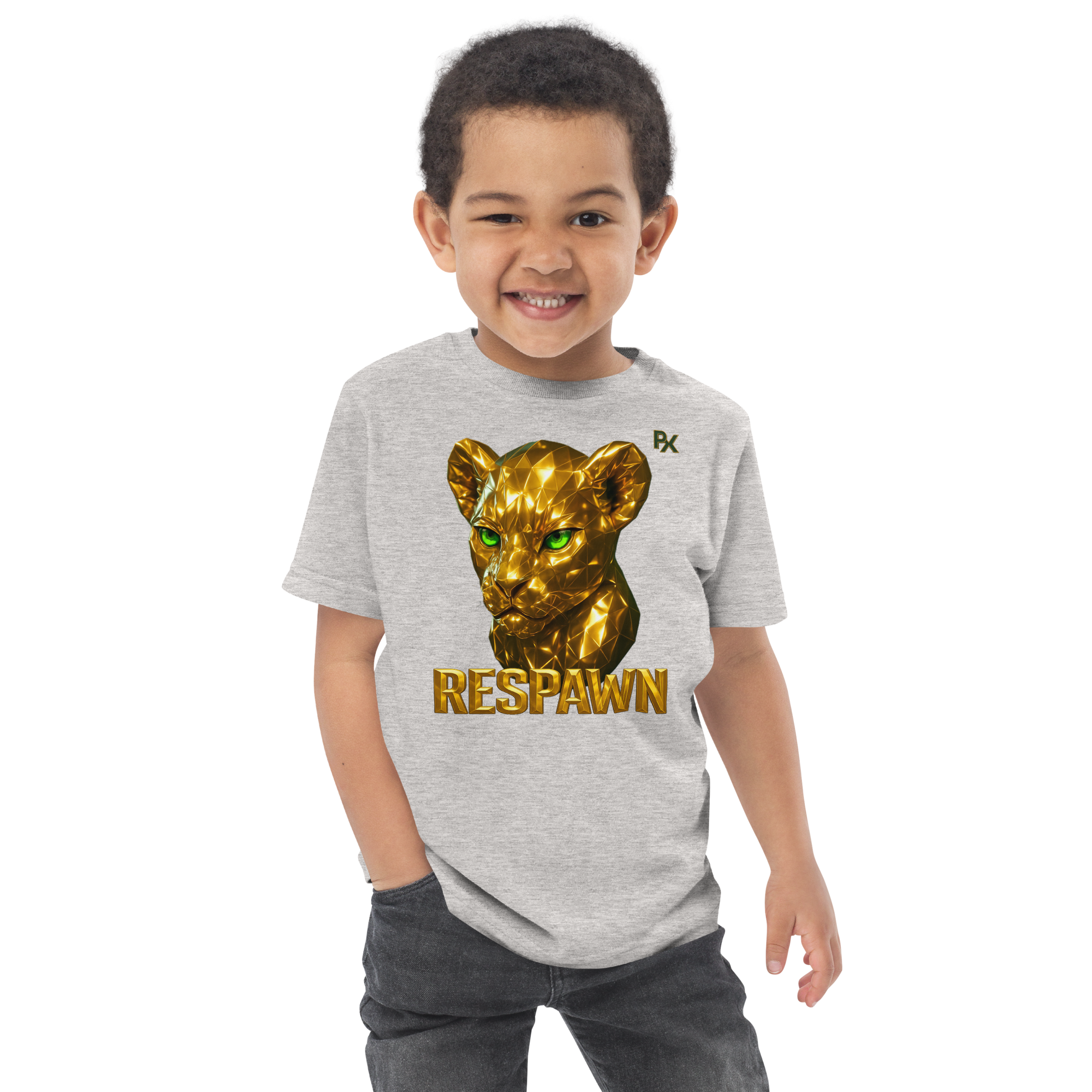 Premium Kleinkind T-Shirt | Goldie Respawn Löwe