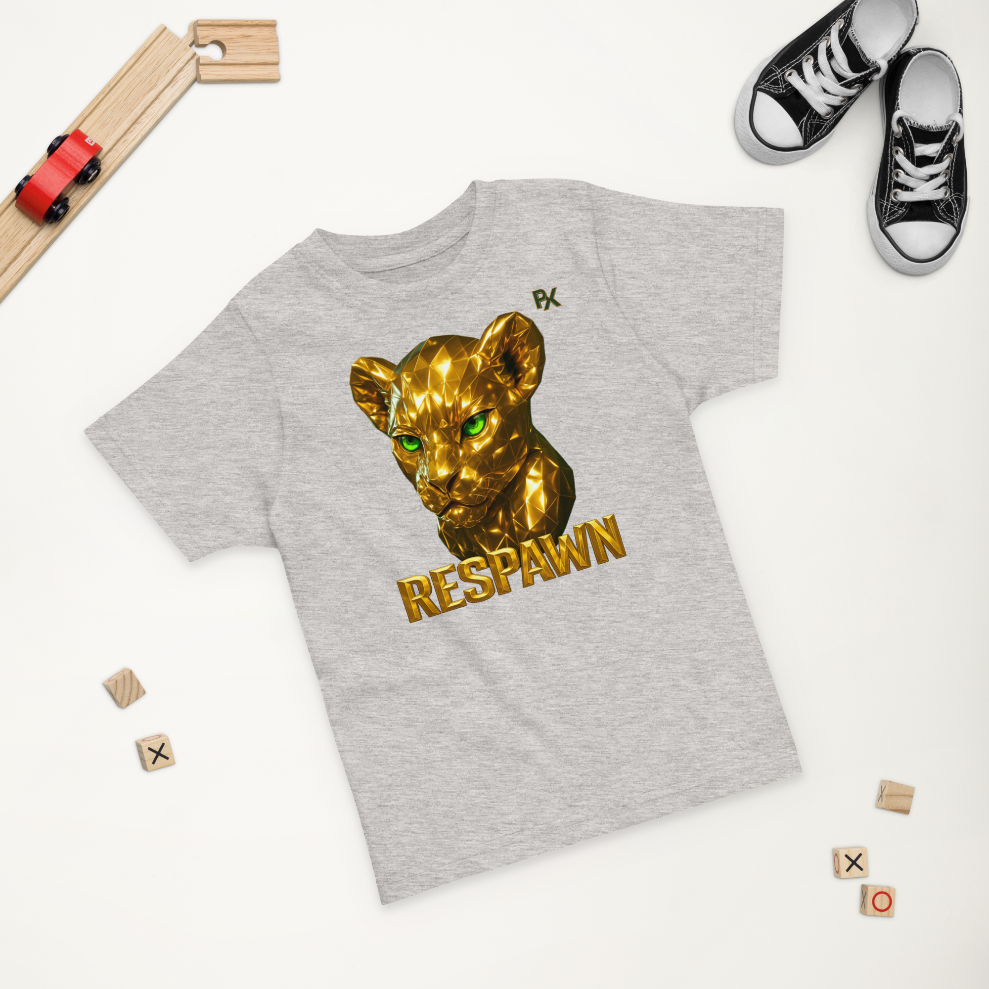 Premium Kleinkind T-Shirt | Goldie Respawn Löwe