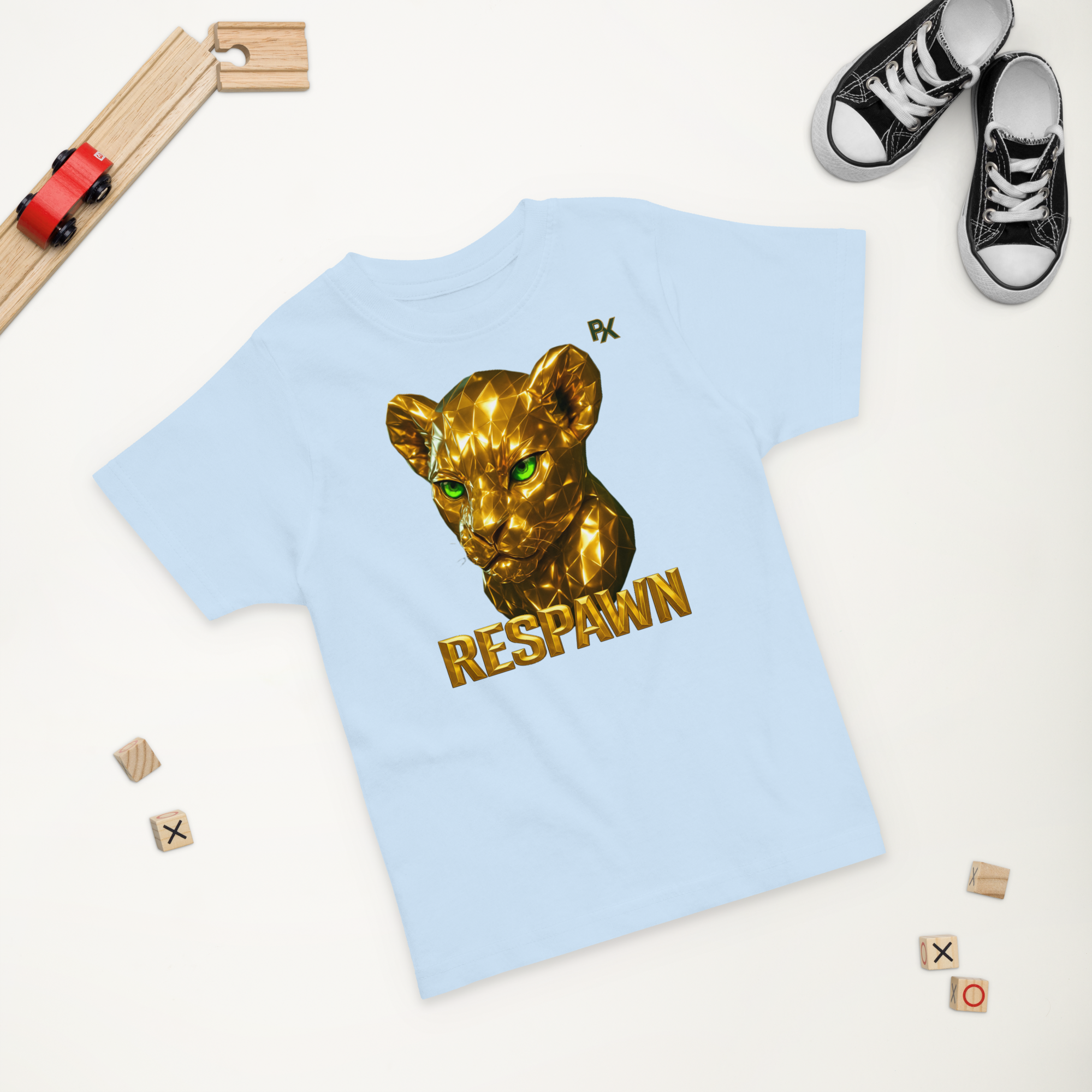 Premium Kleinkind T-Shirt | Goldie Respawn Löwe
