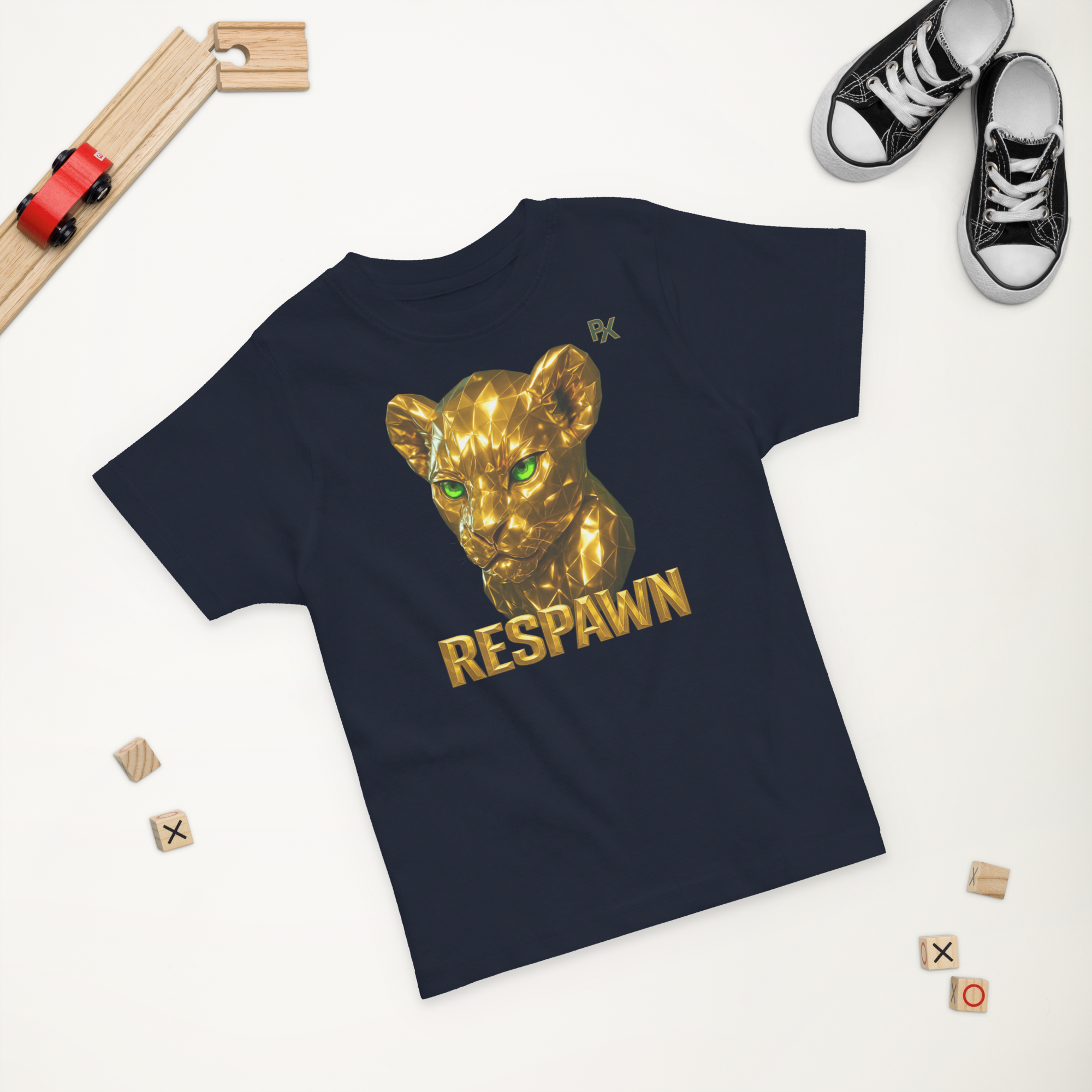 Premium Kleinkind T-Shirt | Goldie Respawn Löwe