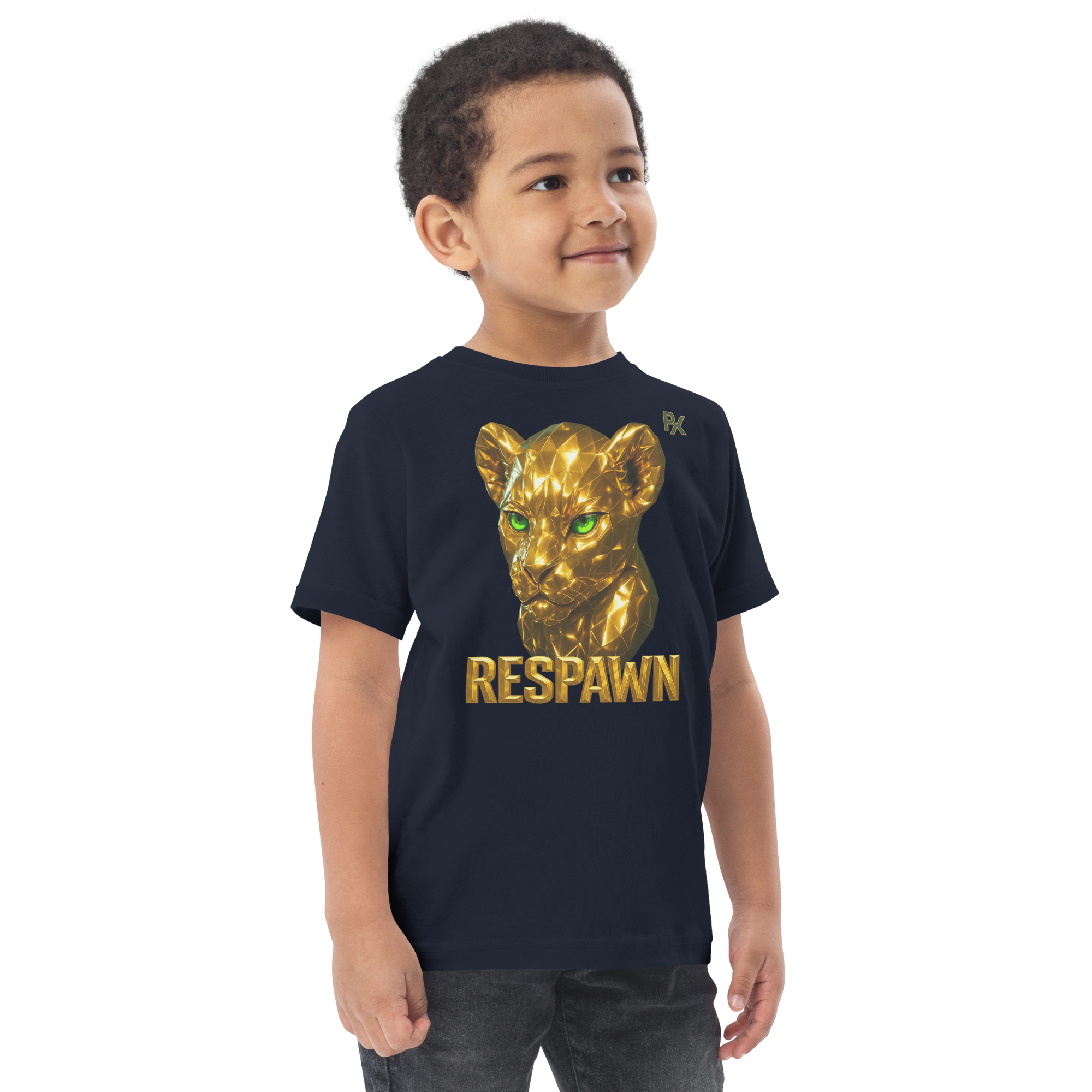 Premium Kleinkind T-Shirt | Goldie Respawn Löwe