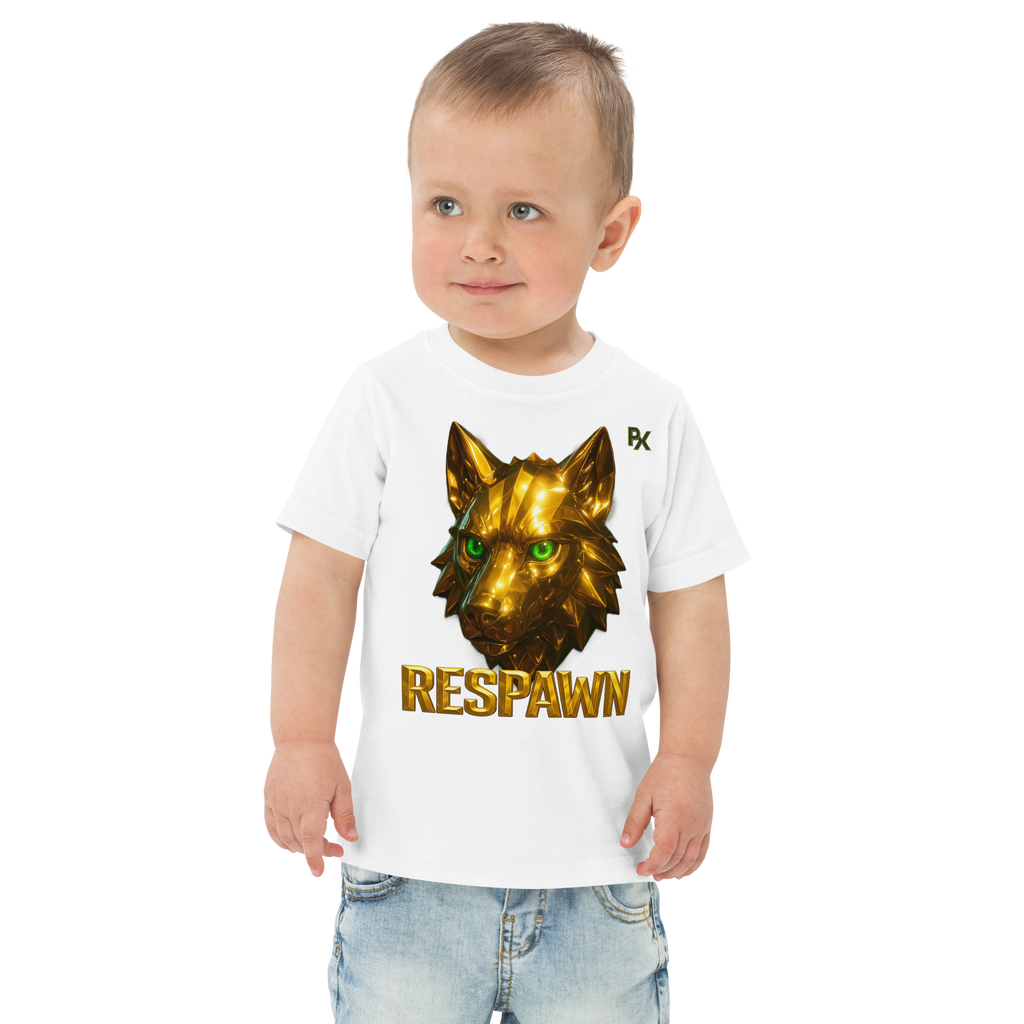 Premium Kleinkind T-Shirt | Goldie Respawn Wolf