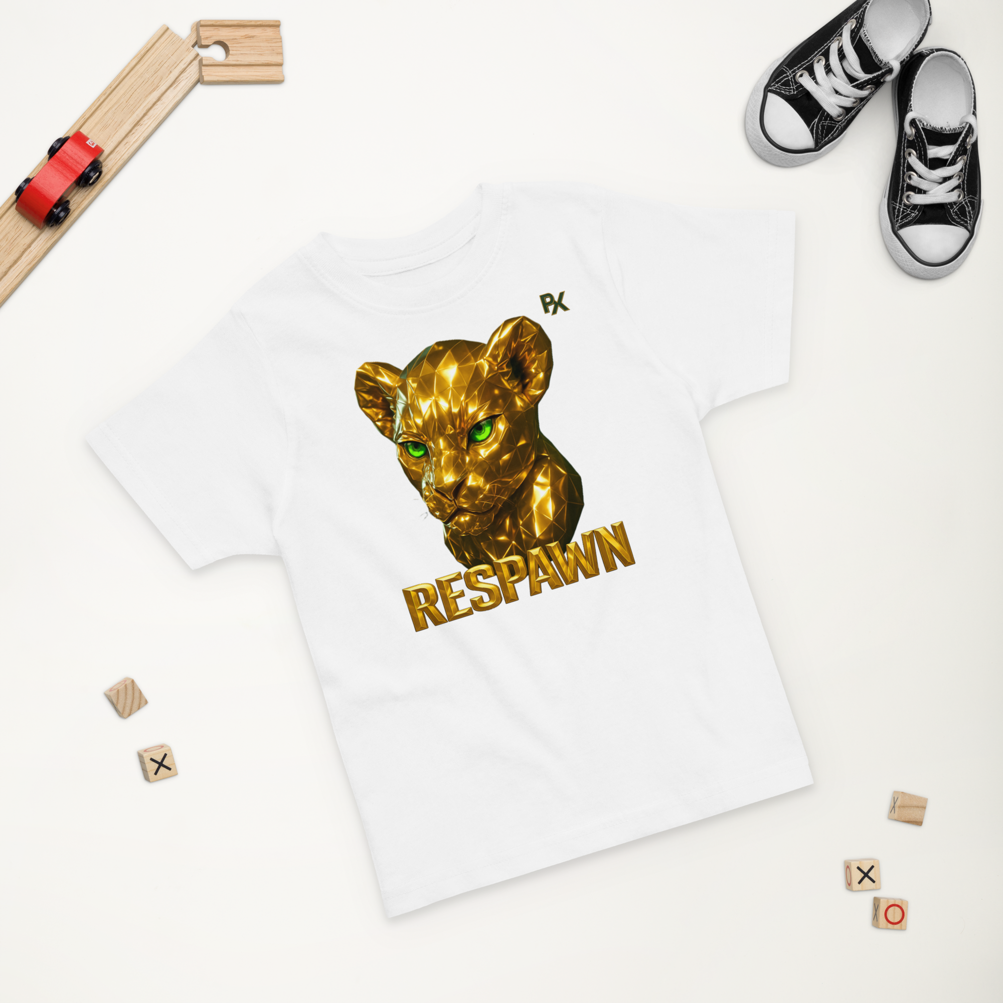 Premium Kleinkind T-Shirt | Goldie Respawn Löwe
