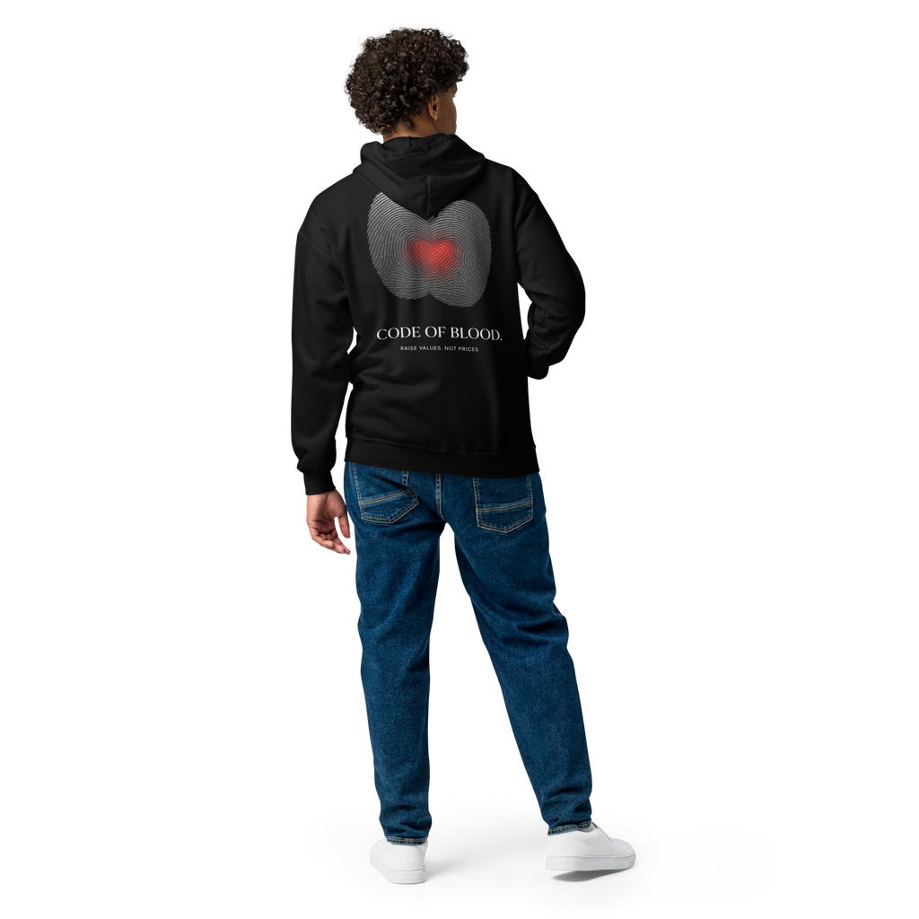 Heavy Blend Zip Hoodie | Bloodline Code of Blood