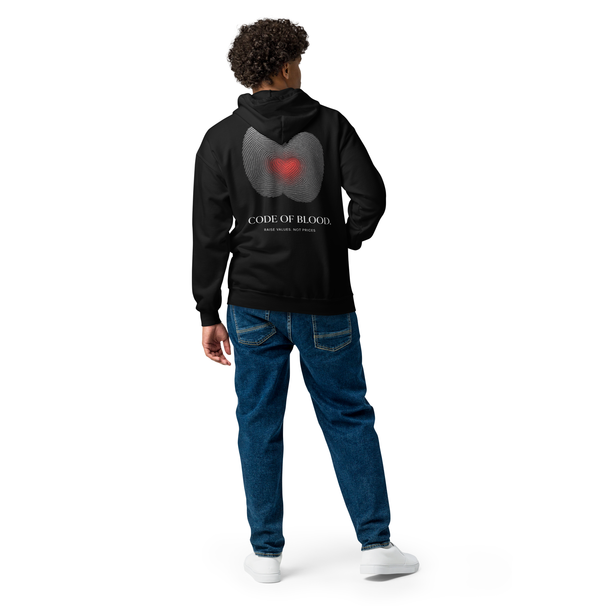 Heavy Blend Zip Hoodie | Bloodline Code of Blood