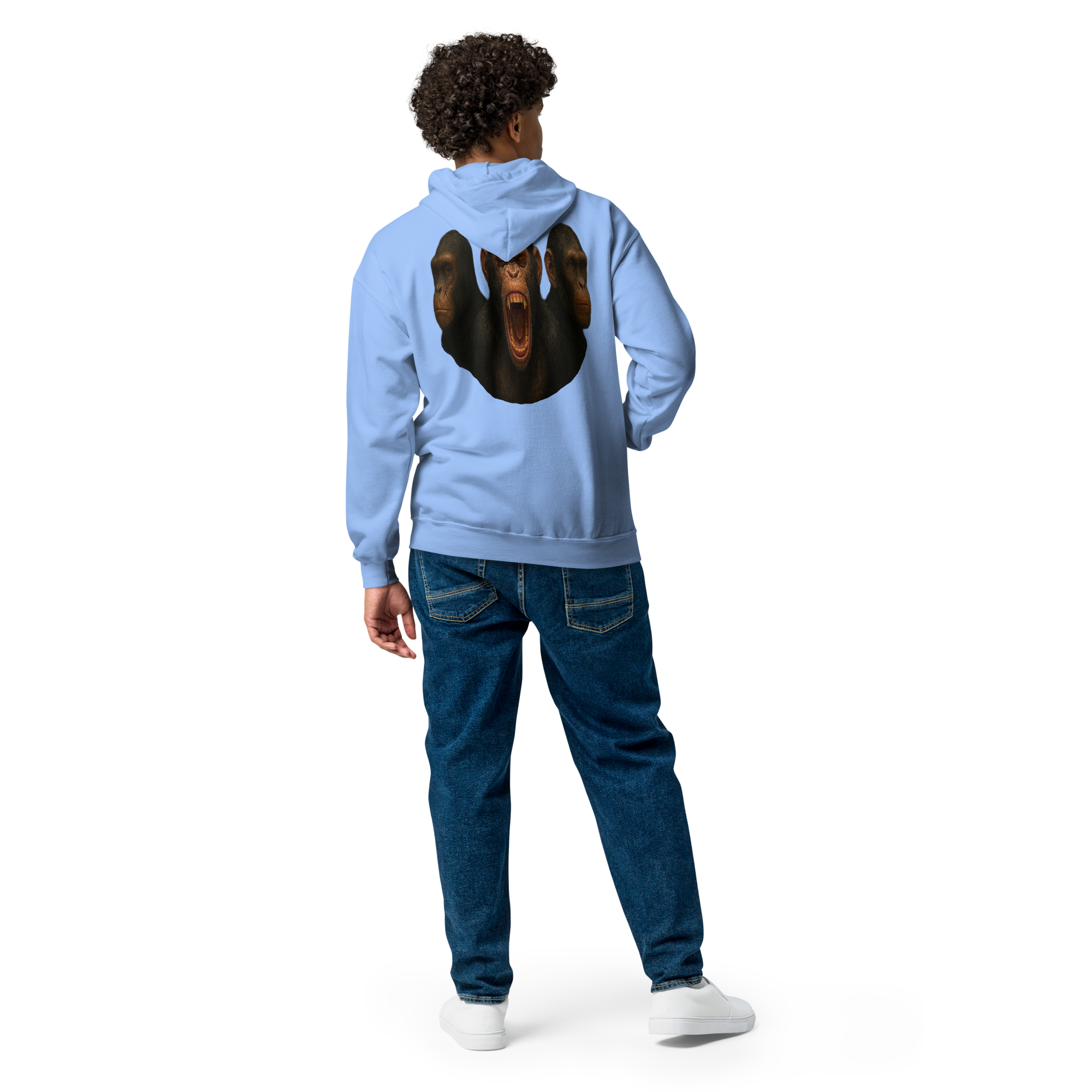 Heavy Blend Zip Hoodie | Bloodline Trio