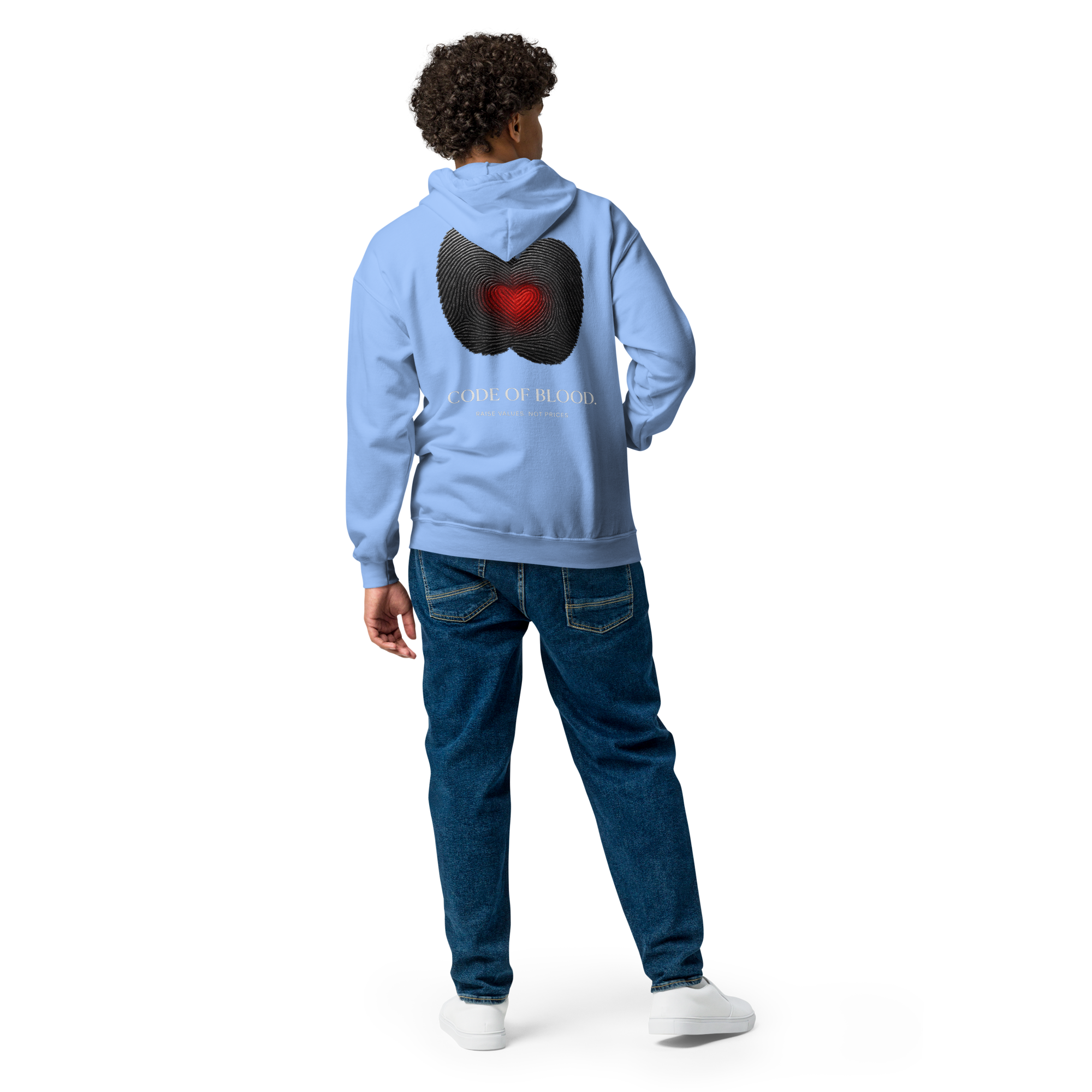 Heavy Blend Zip Hoodie | Bloodline Code of Blood