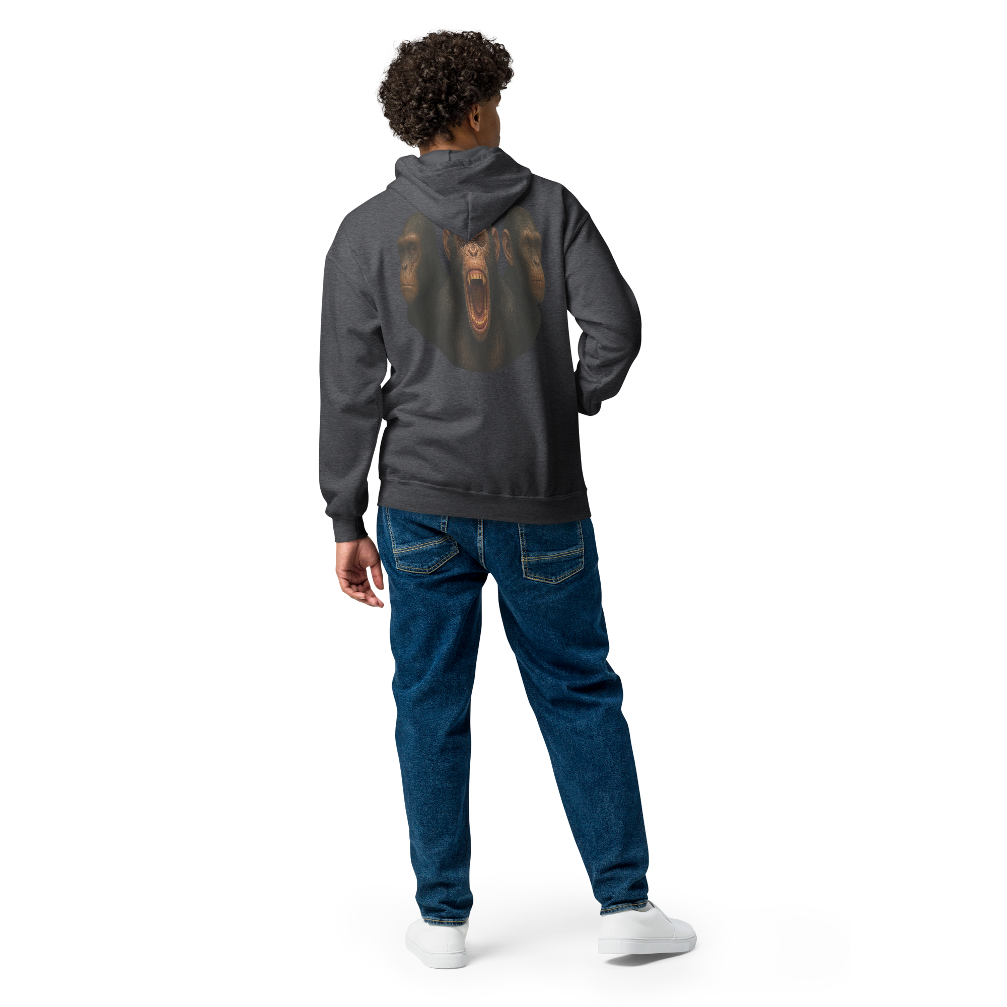 Heavy Blend Zip Hoodie | Bloodline Trio