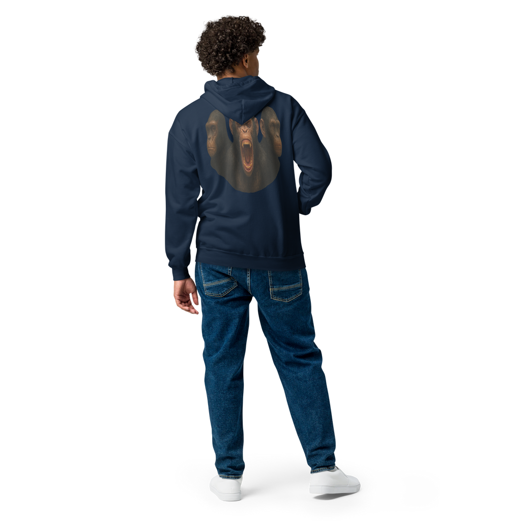 Heavy Blend Zip Hoodie | Bloodline Trio