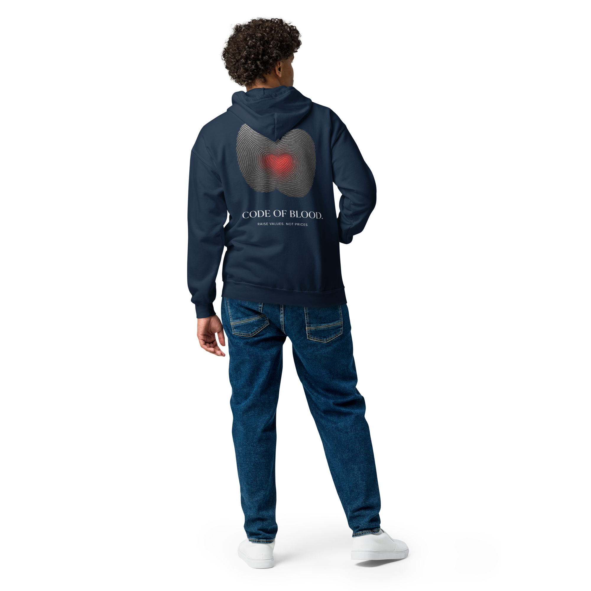 Heavy Blend Zip Hoodie | Bloodline Code of Blood