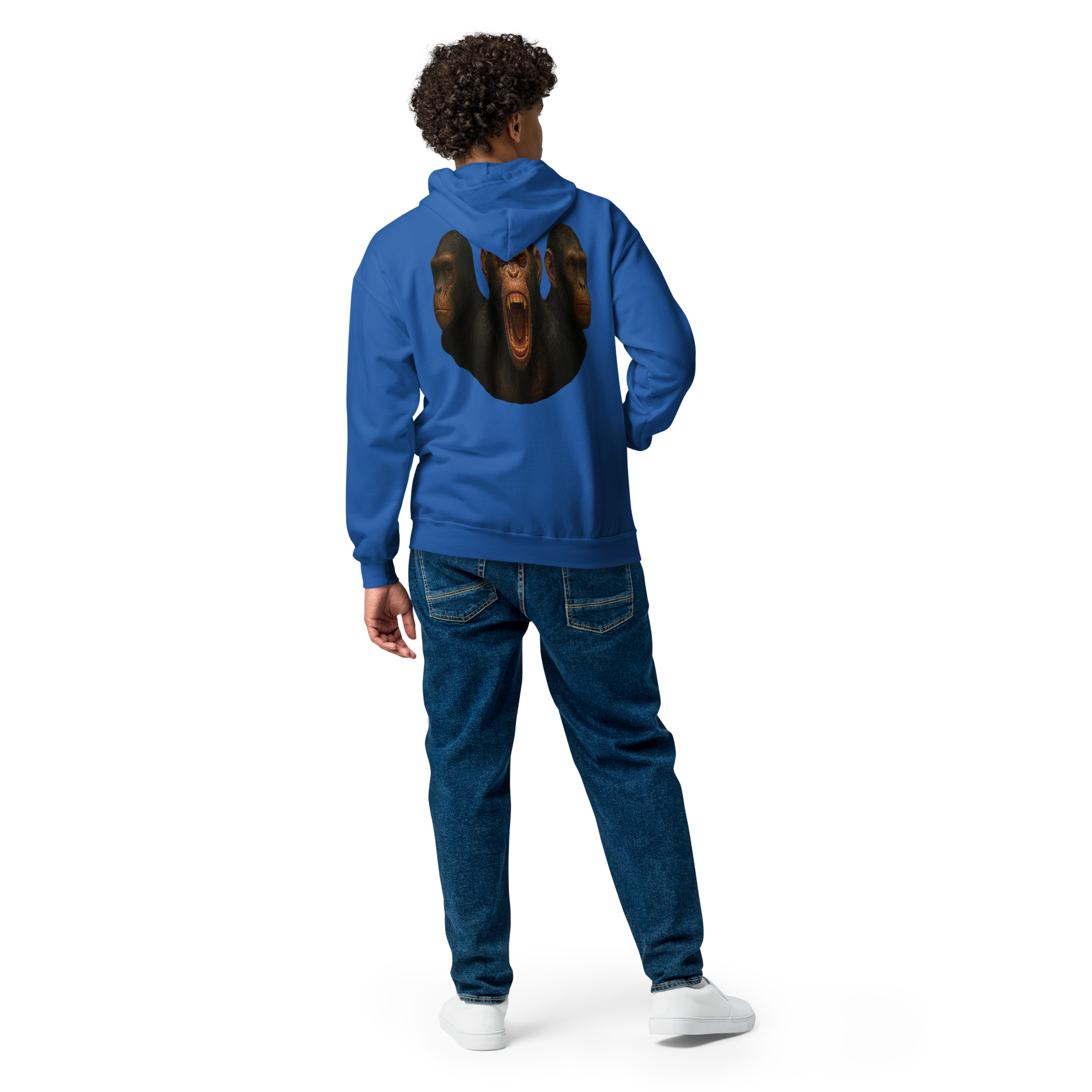 Heavy Blend Zip Hoodie | Bloodline Trio