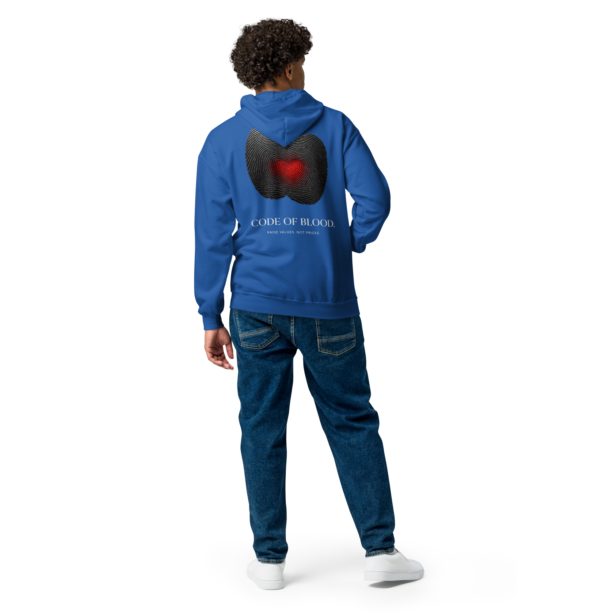 Heavy Blend Zip Hoodie | Bloodline Code of Blood