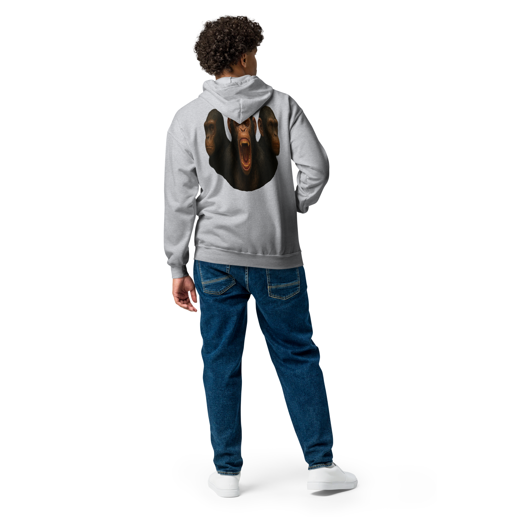 Heavy Blend Zip Hoodie | Bloodline Trio