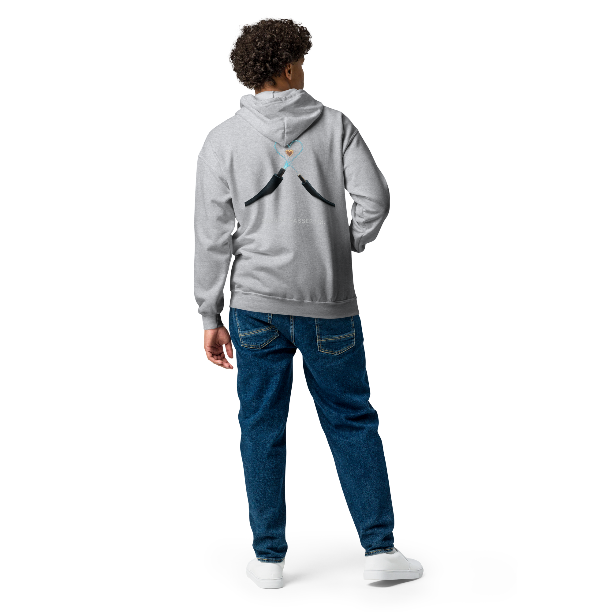 Heavy Blend Zip Hoodie | Bloodline Energy