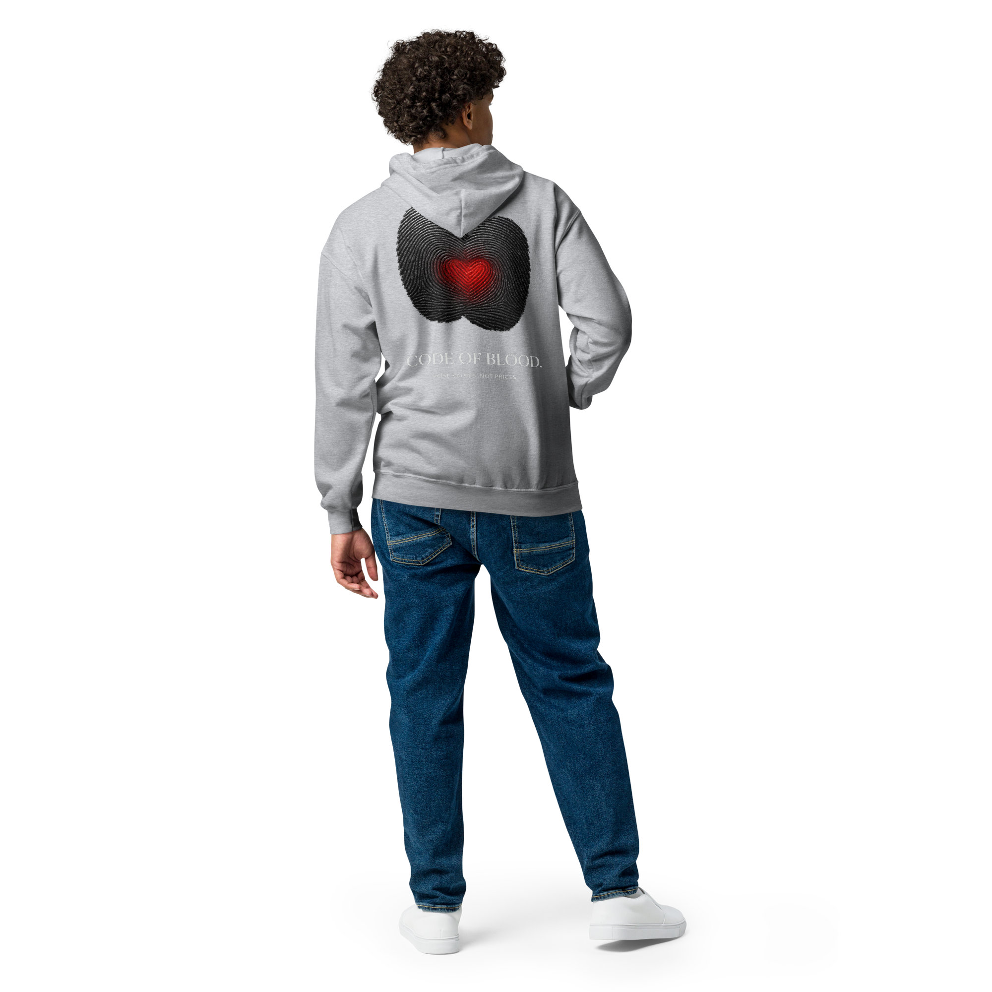 Heavy Blend Zip Hoodie | Bloodline Code of Blood