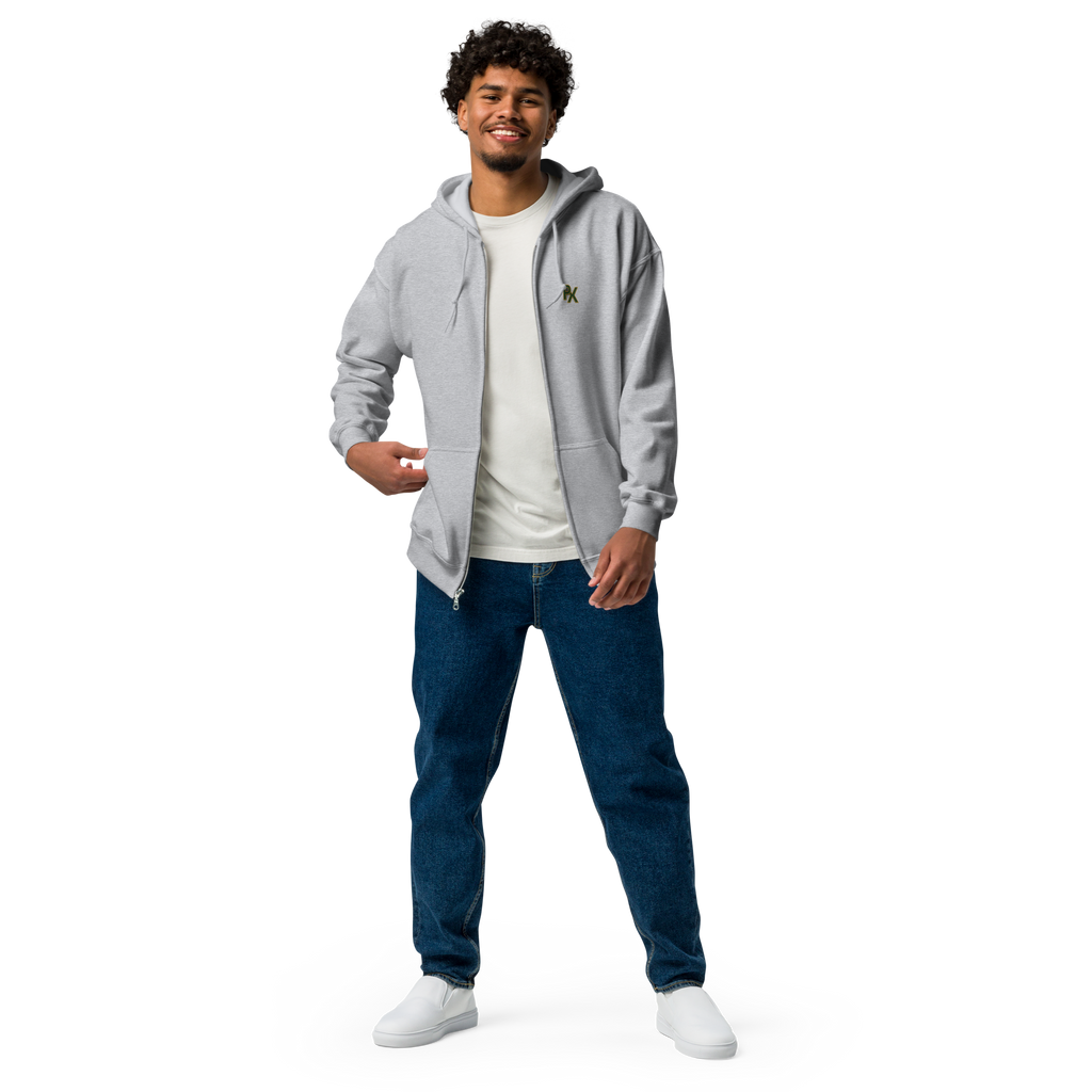 Heavy Blend Zip Hoodie | Bloodline Pure Inside