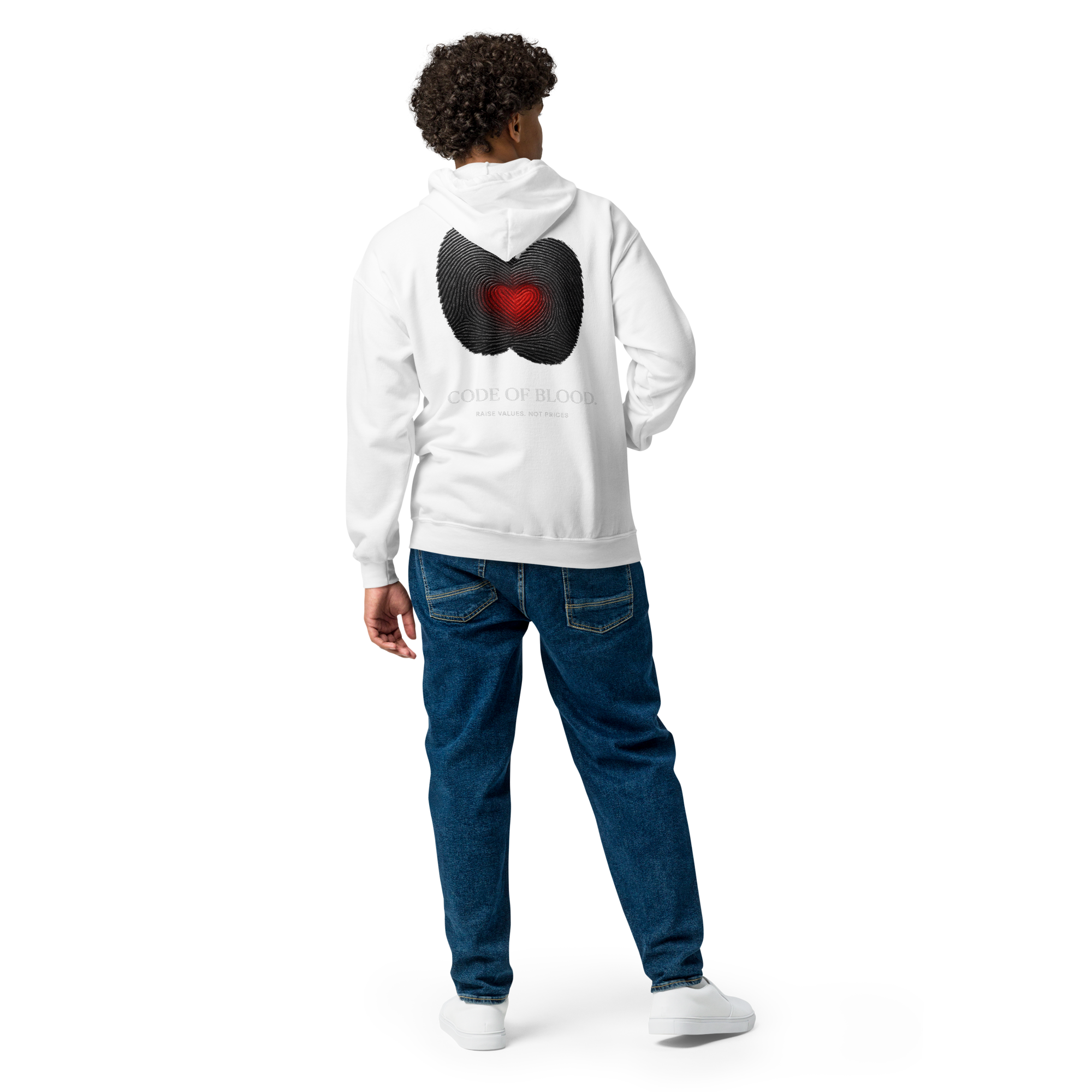 Heavy Blend Zip Hoodie | Bloodline Code of Blood