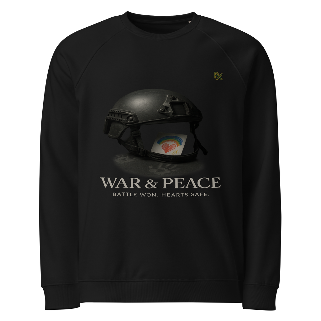 Organic Raglan Sweatshirt | Bloodline War&Peace