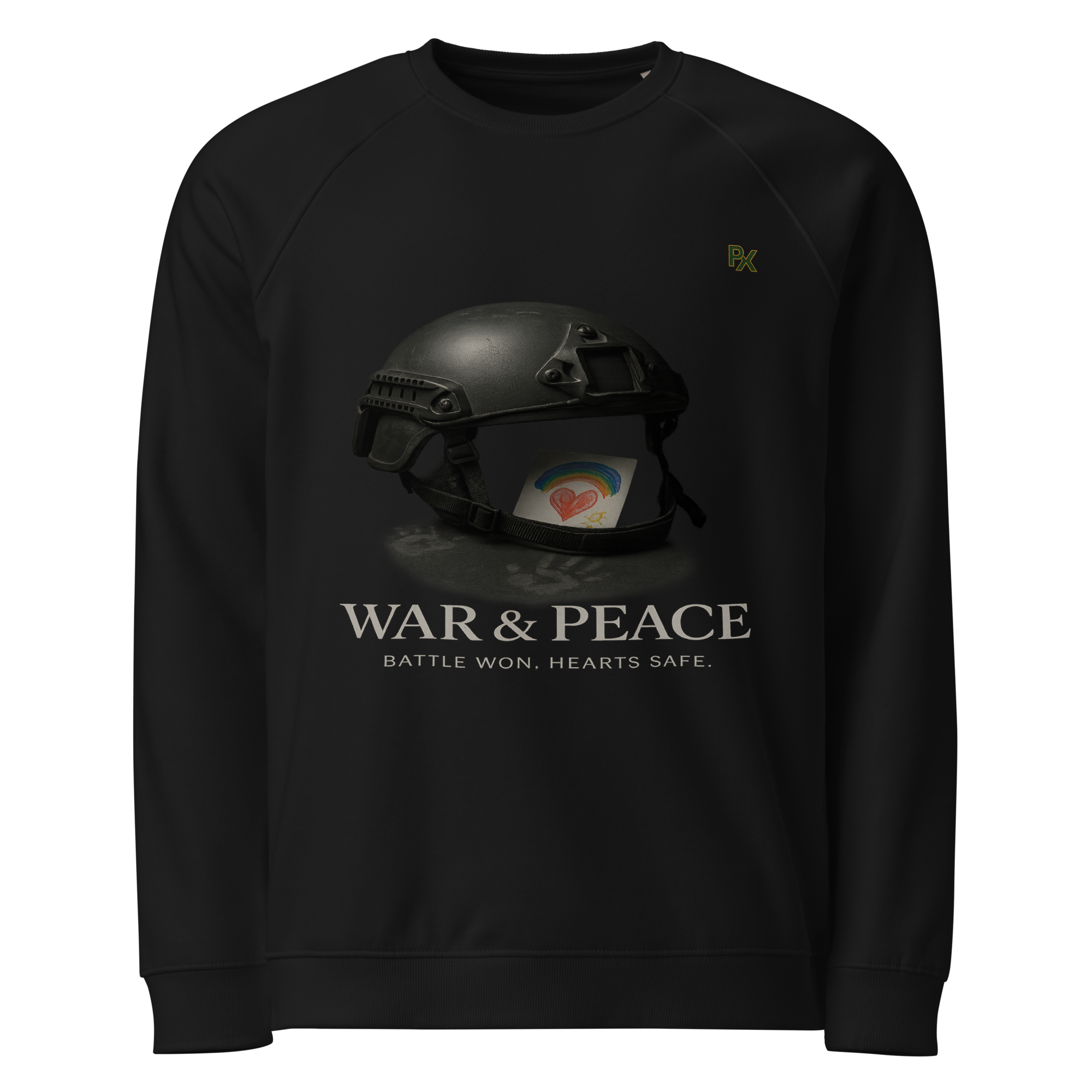 Organic Raglan Sweatshirt | Bloodline War&Peace