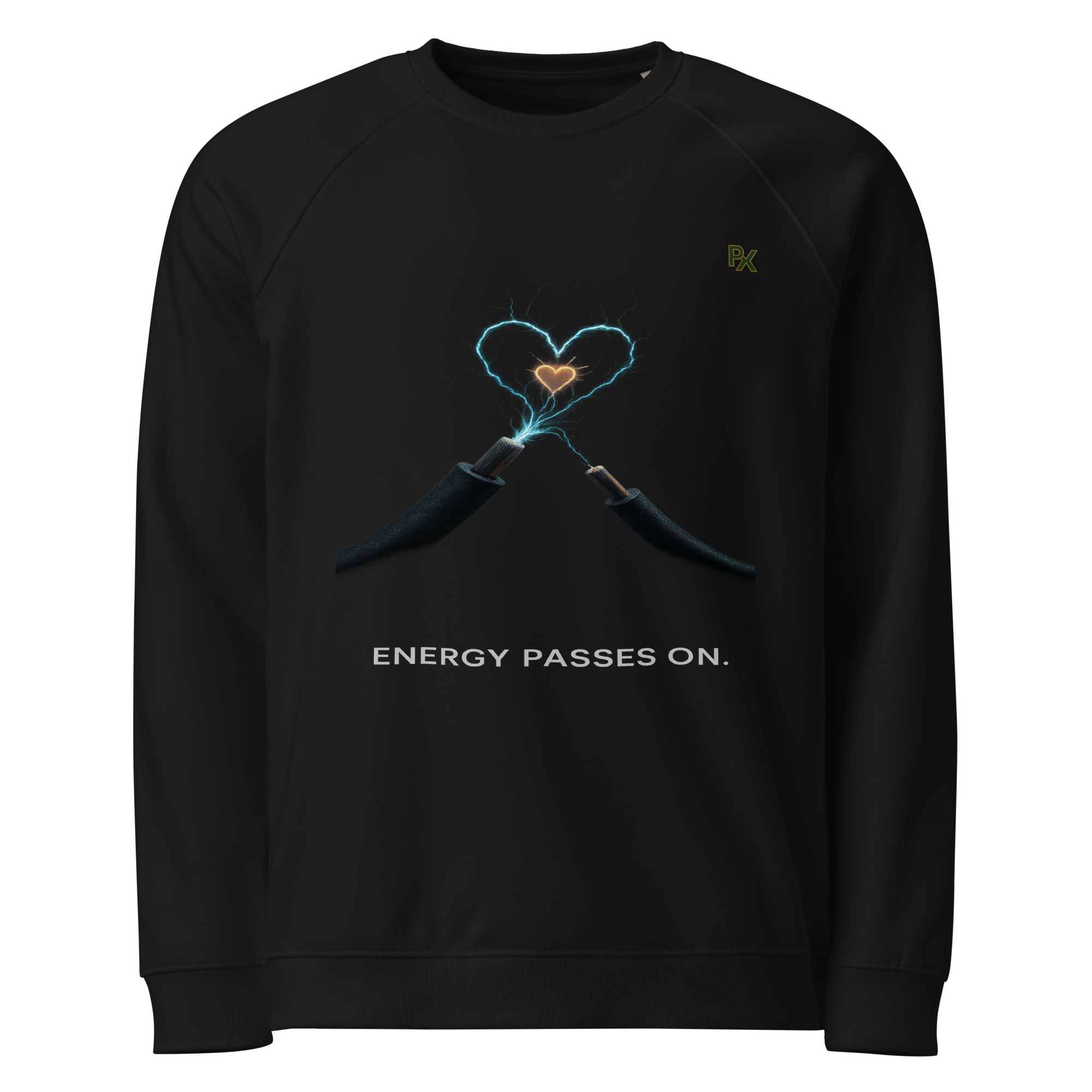 Organic Raglan Sweatshirt | Bloodline Energy
