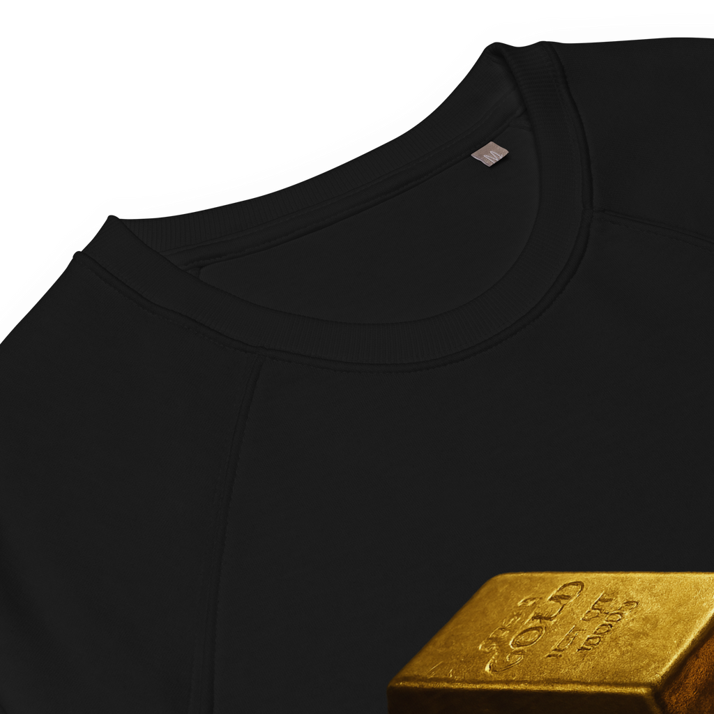 Organic Raglan Sweatshirt | Bloodline Gold