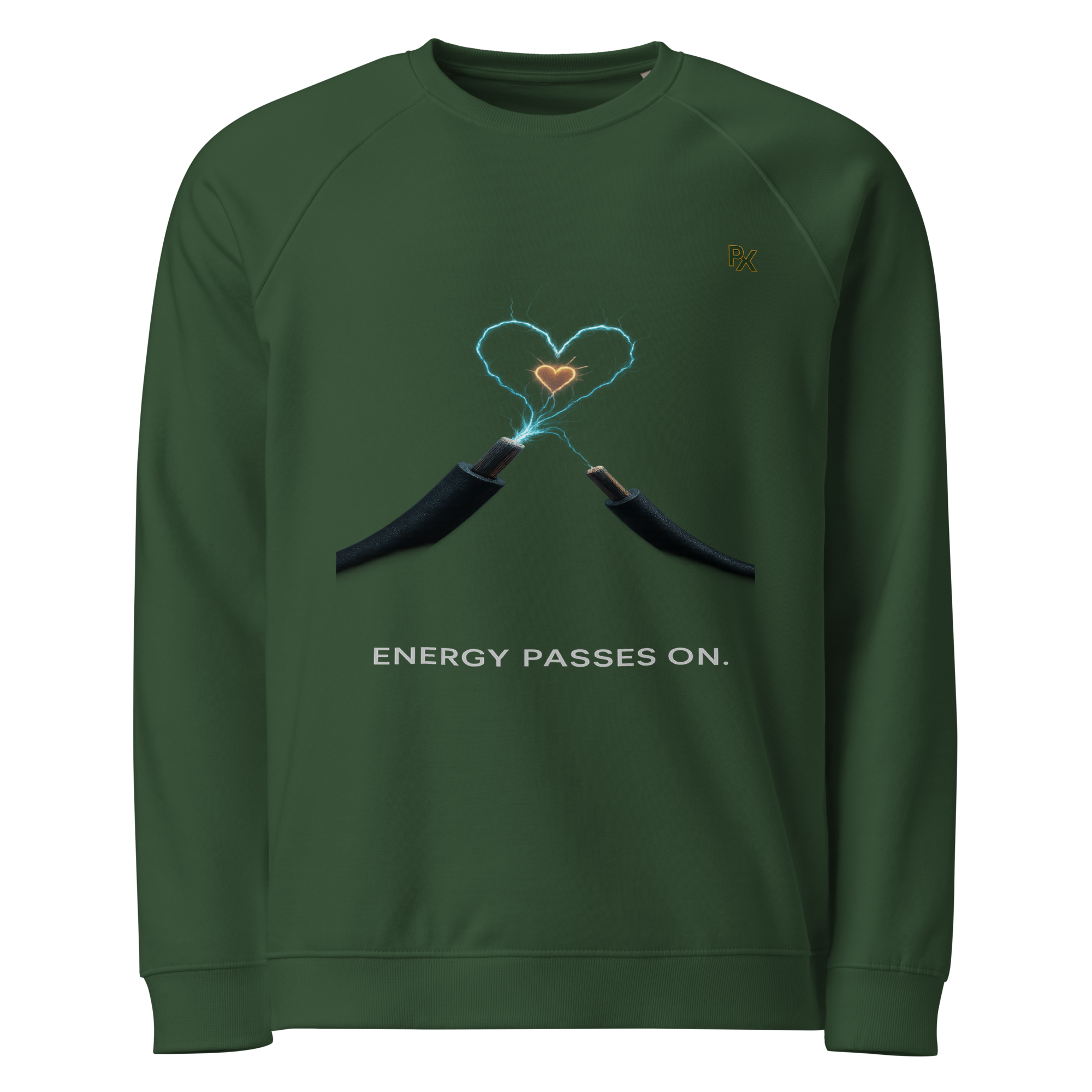 Organic Raglan Sweatshirt | Bloodline Energy