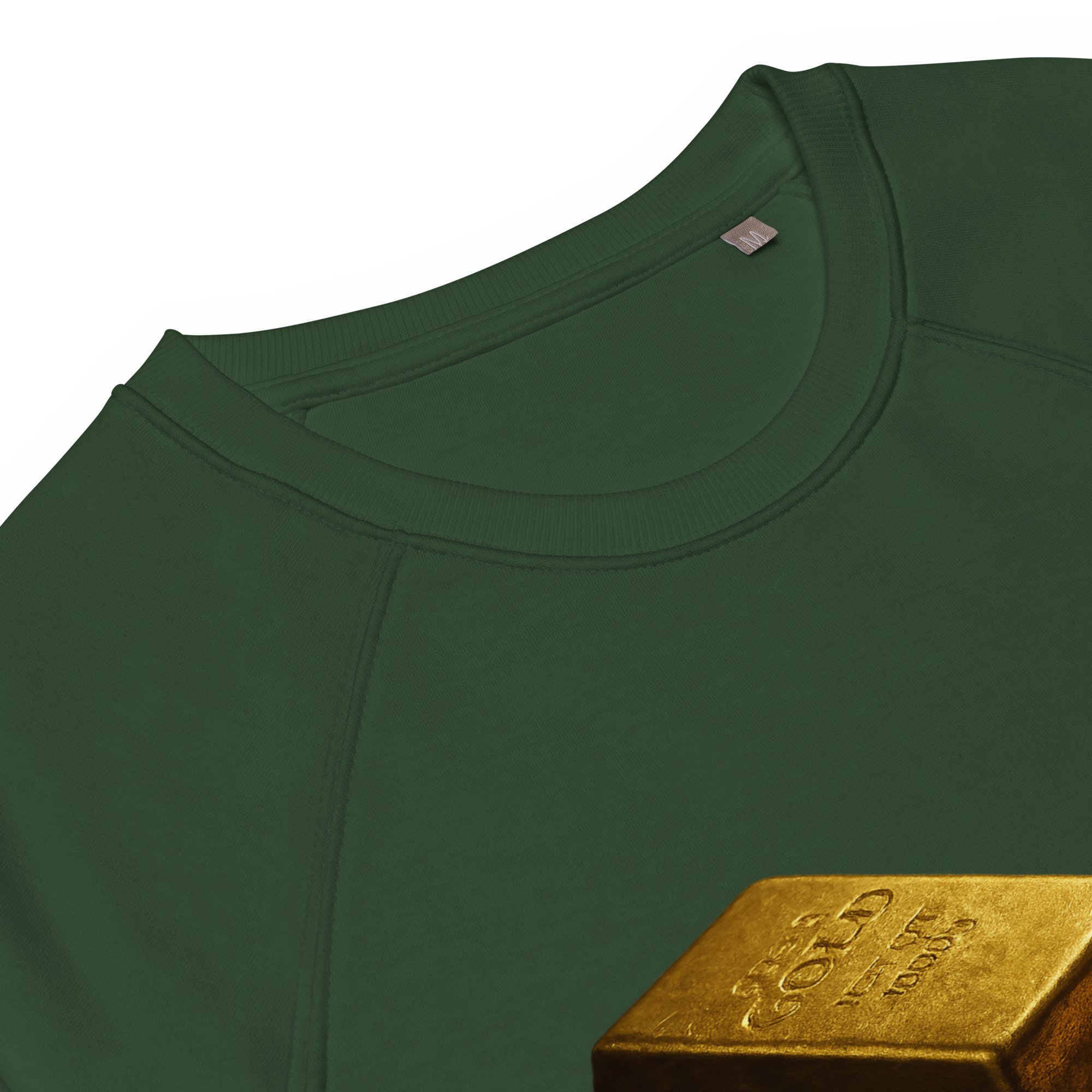 Organic Raglan Sweatshirt | Bloodline Gold