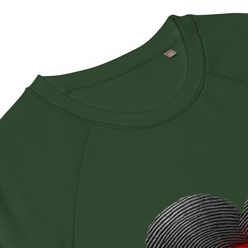 Organic Raglan Sweatshirt | Bloodline Code of Blood