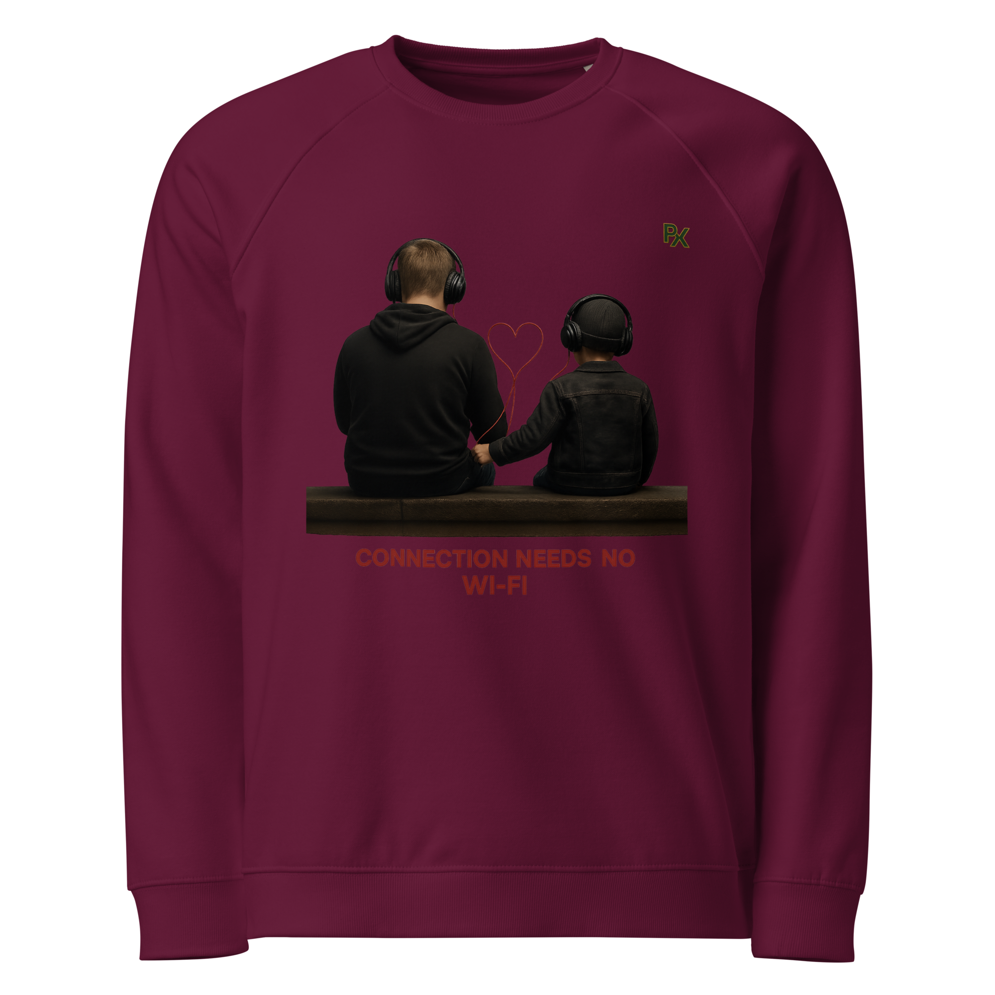 Organic Raglan Sweatshirt | Bloodline Connection