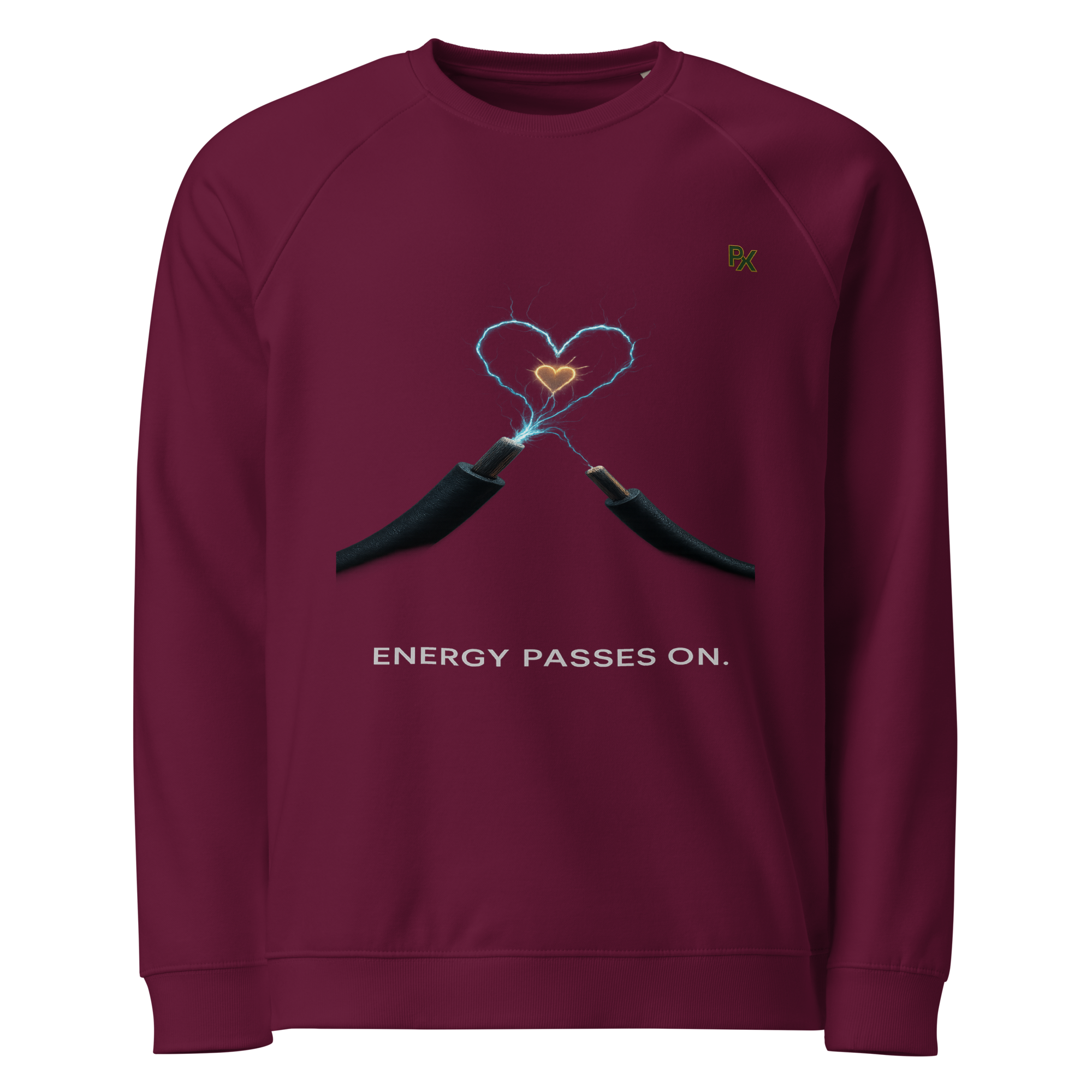 Organic Raglan Sweatshirt | Bloodline Energy