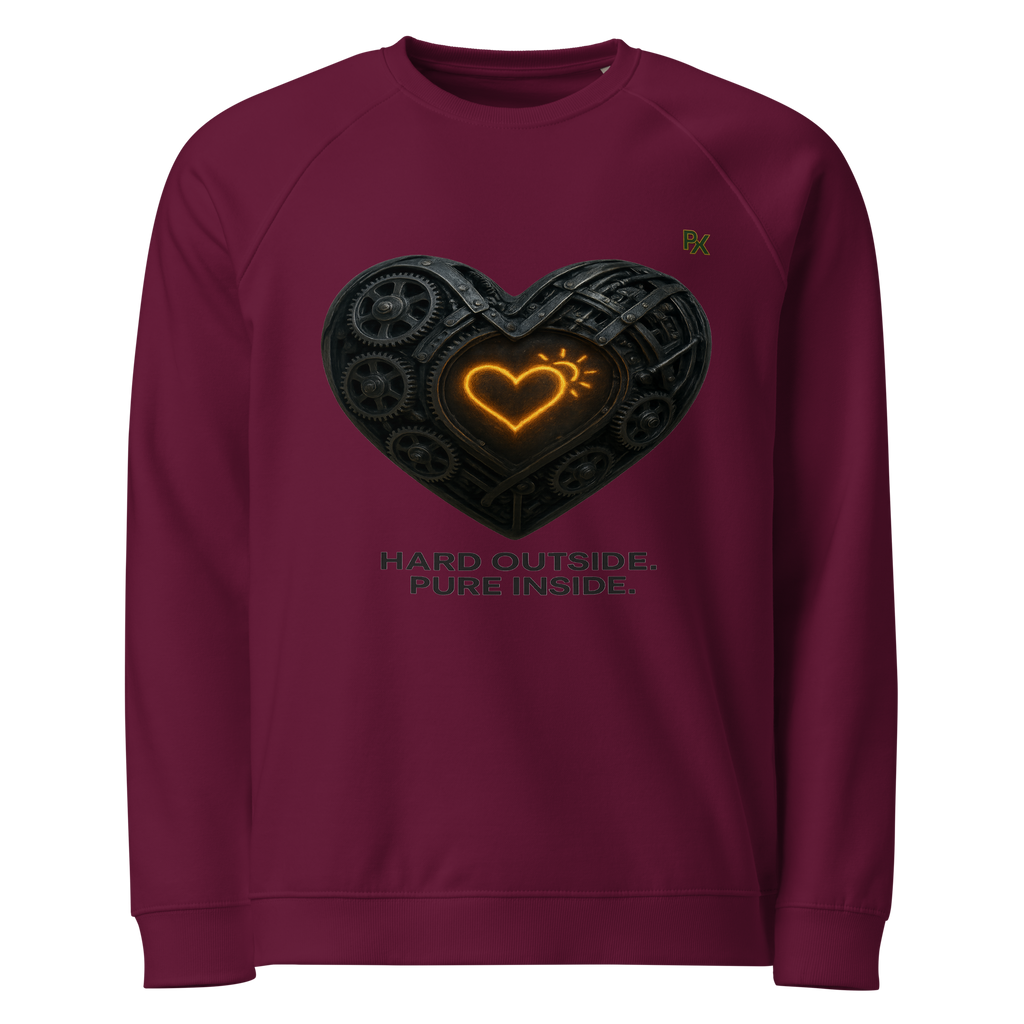 Organic Raglan Sweatshirt | Bloodline Pure Inside