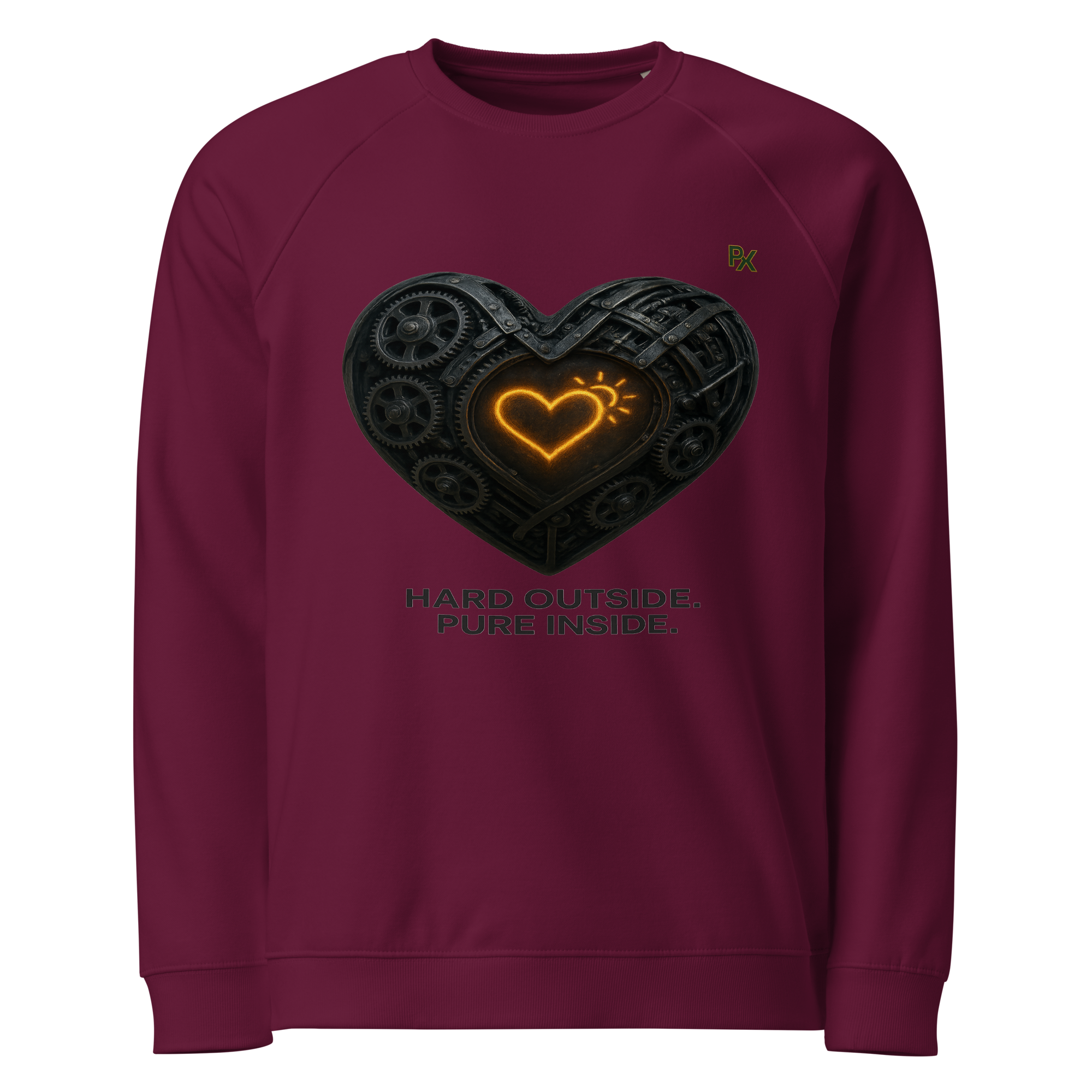 Organic Raglan Sweatshirt | Bloodline Pure Inside