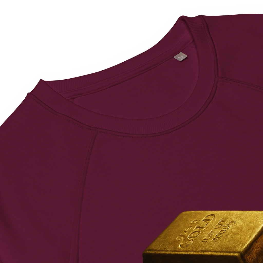 Organic Raglan Sweatshirt | Bloodline Gold